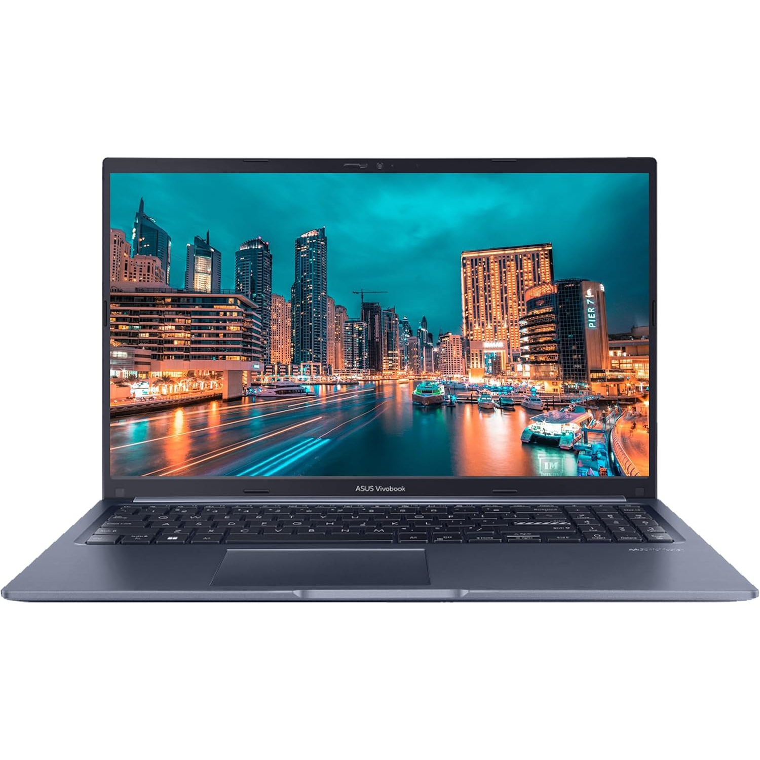Refurbished - ASUS VivoBook 15 Slim 15.6" FHD Laptop, Intel i5-1240P, 1TB PCIe SSD, 16GB RAM, Intel Iris Xe Graphics, Backlit KYB, Fingerprint