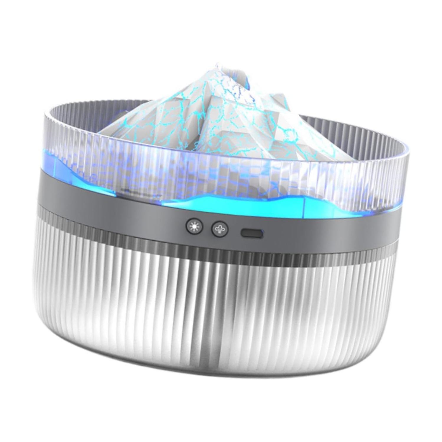 Volcano aromatherapy machine multifunctional flame humidifier large capacity large mist diffuser