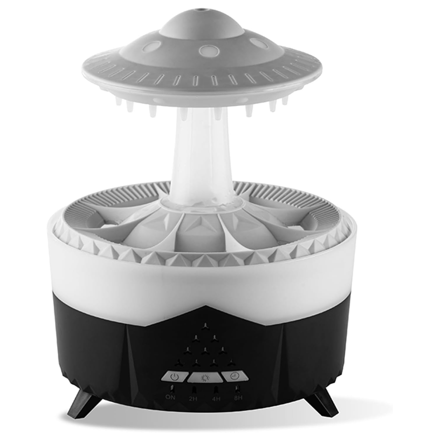 Bedroom Rain Effect Humidifier, UFO Rain Cloud Water Drop Humidifier, Home Room Humidifier, Essential Oil Diffuser