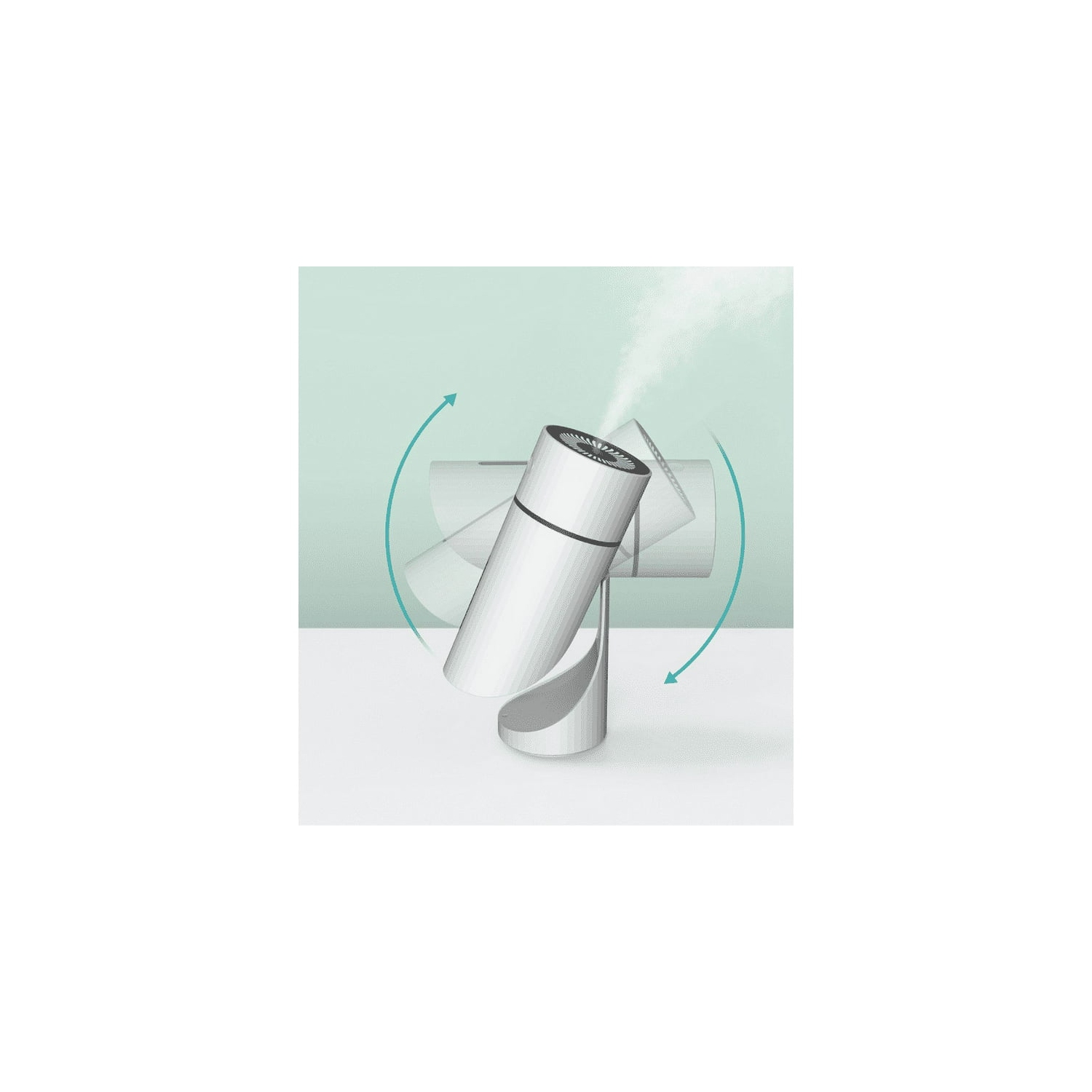 Mist Humidifier Large Fog Volume, Silent, Auto Shutoff, Anti-Drying Humidifier