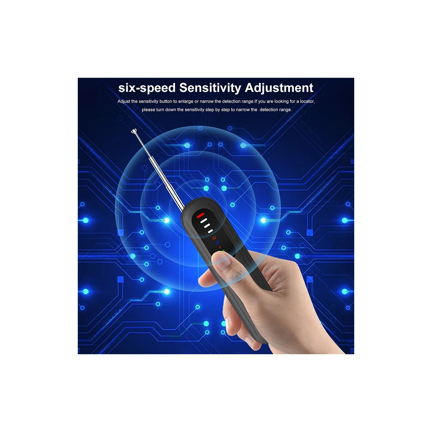 Find camera detectors, anti-surveillance and anti-eavesdropping tracking detectors