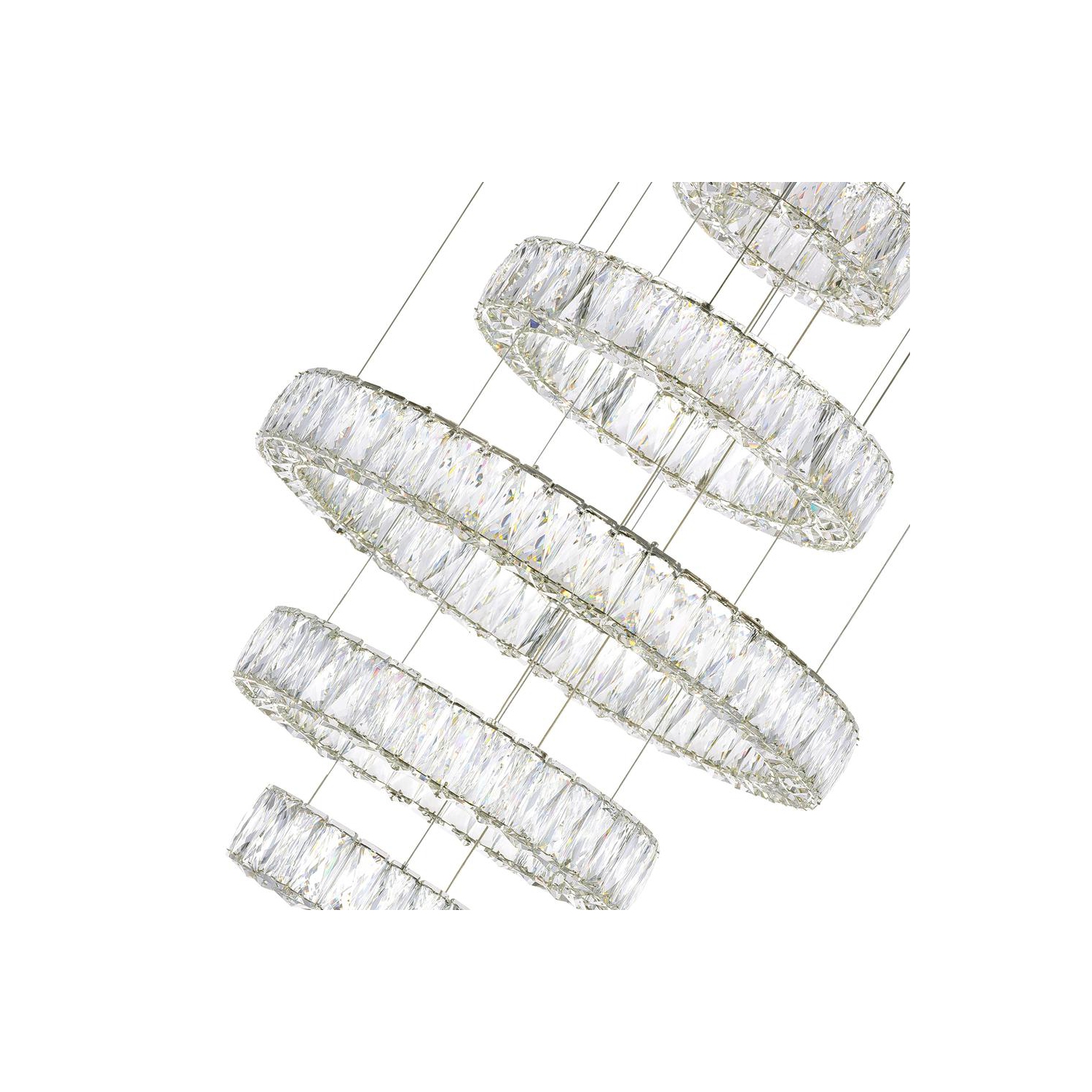 Madeline LED Chandelier With Chrome Finish