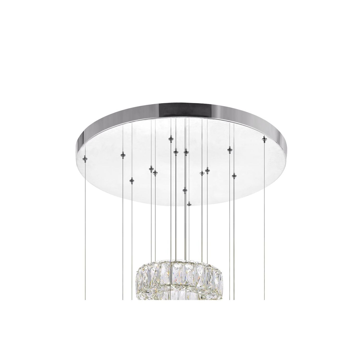 Madeline LED Chandelier With Chrome Finish