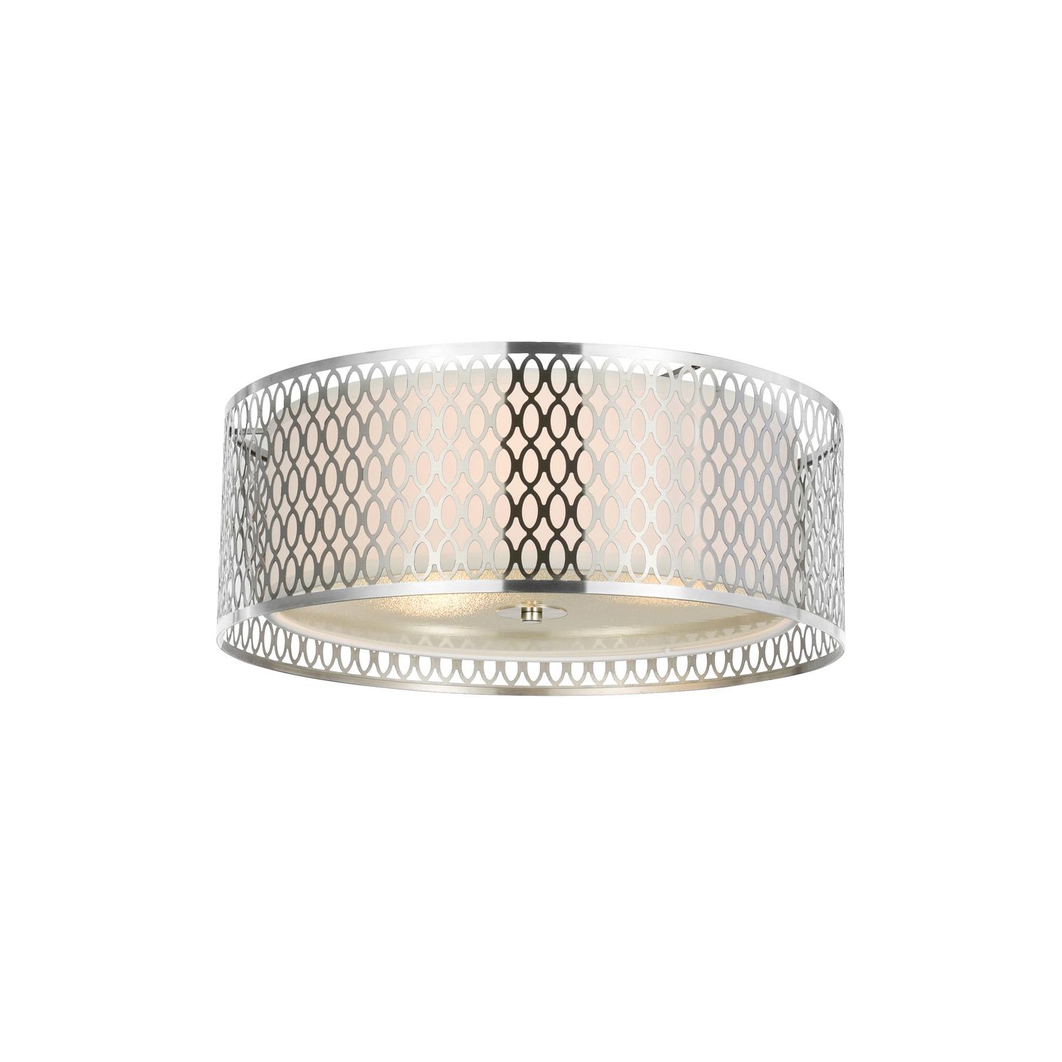 Mikayla – Luminaire encastré pour baril à 3 lumières, fini nickel satiné
