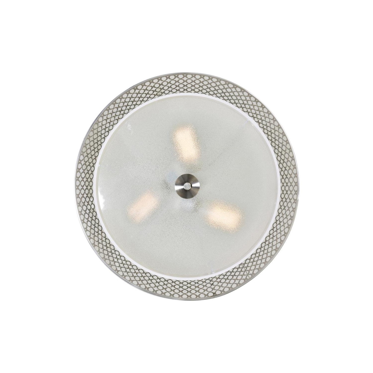 Mikayla – Luminaire encastré pour baril à 3 lumières, fini nickel satiné