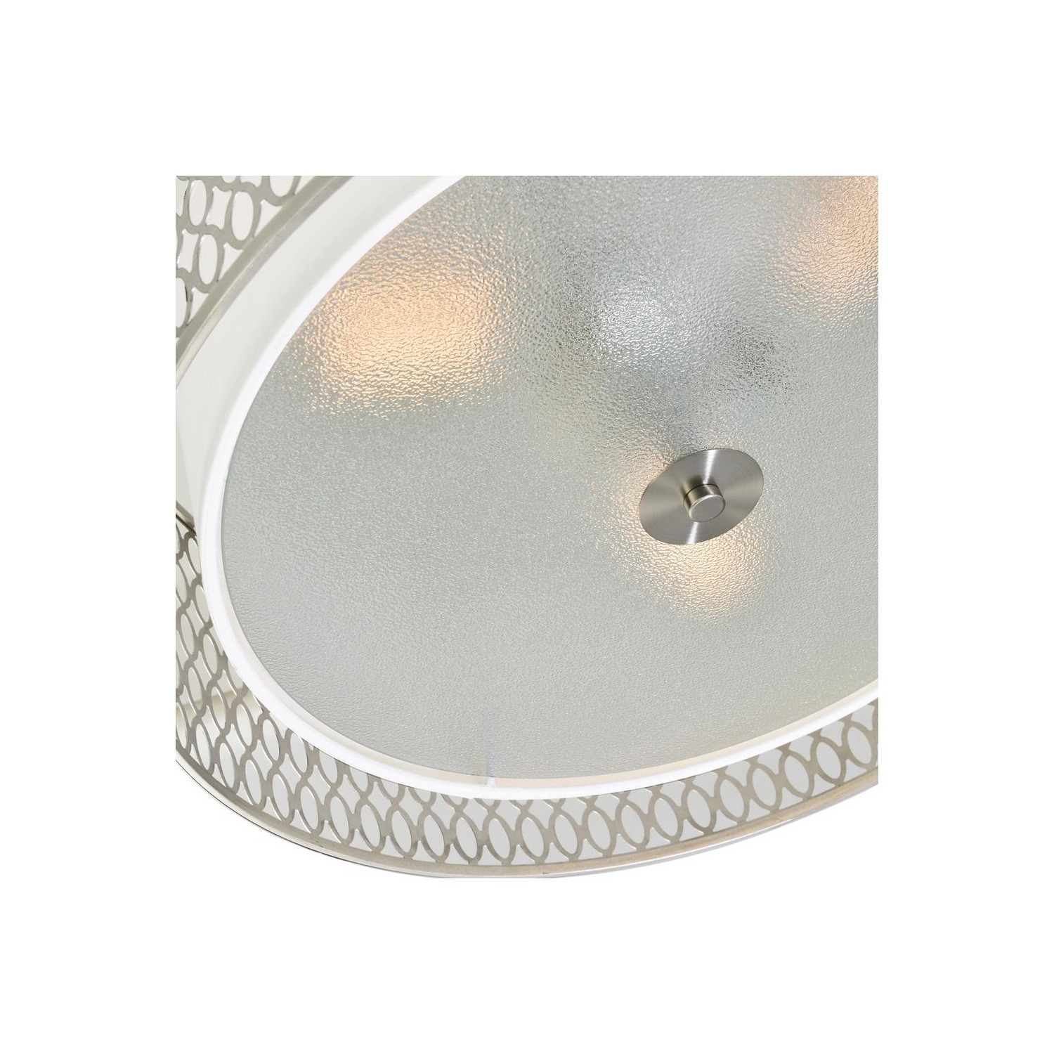 Mikayla – Luminaire encastré pour baril à 3 lumières, fini nickel satiné