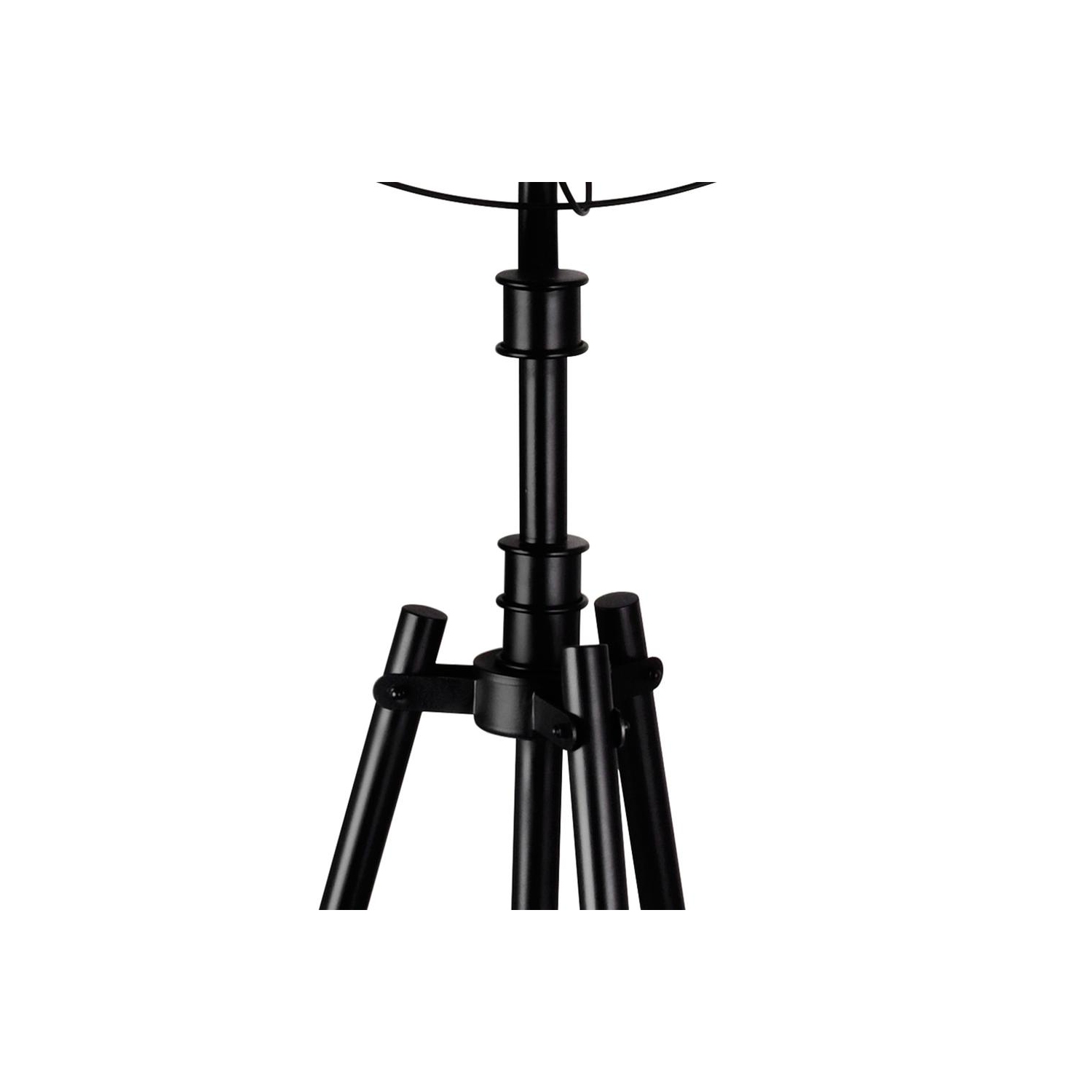 Pamela 5 Light Floor Lamp With Black Finish