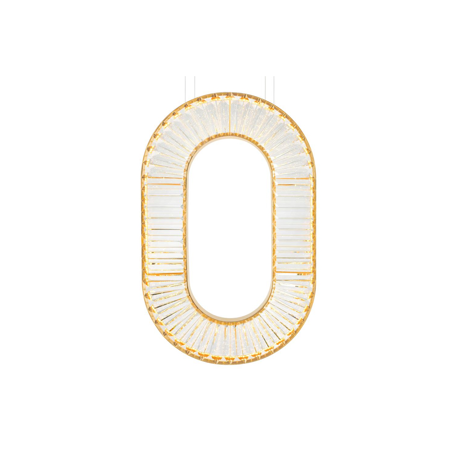 Bjoux LED Chandelier With Sun Gold Finish