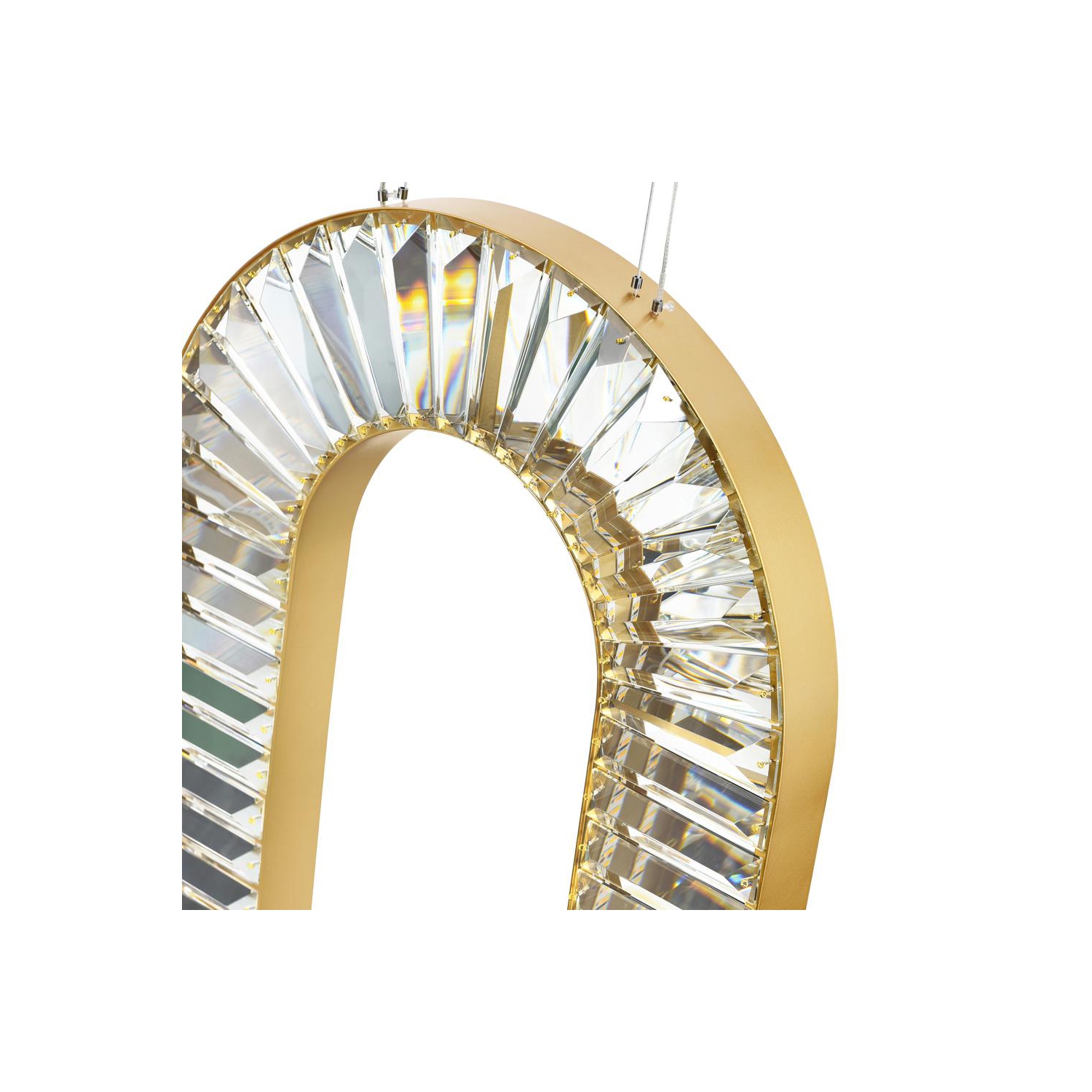 Bjoux LED Chandelier With Sun Gold Finish