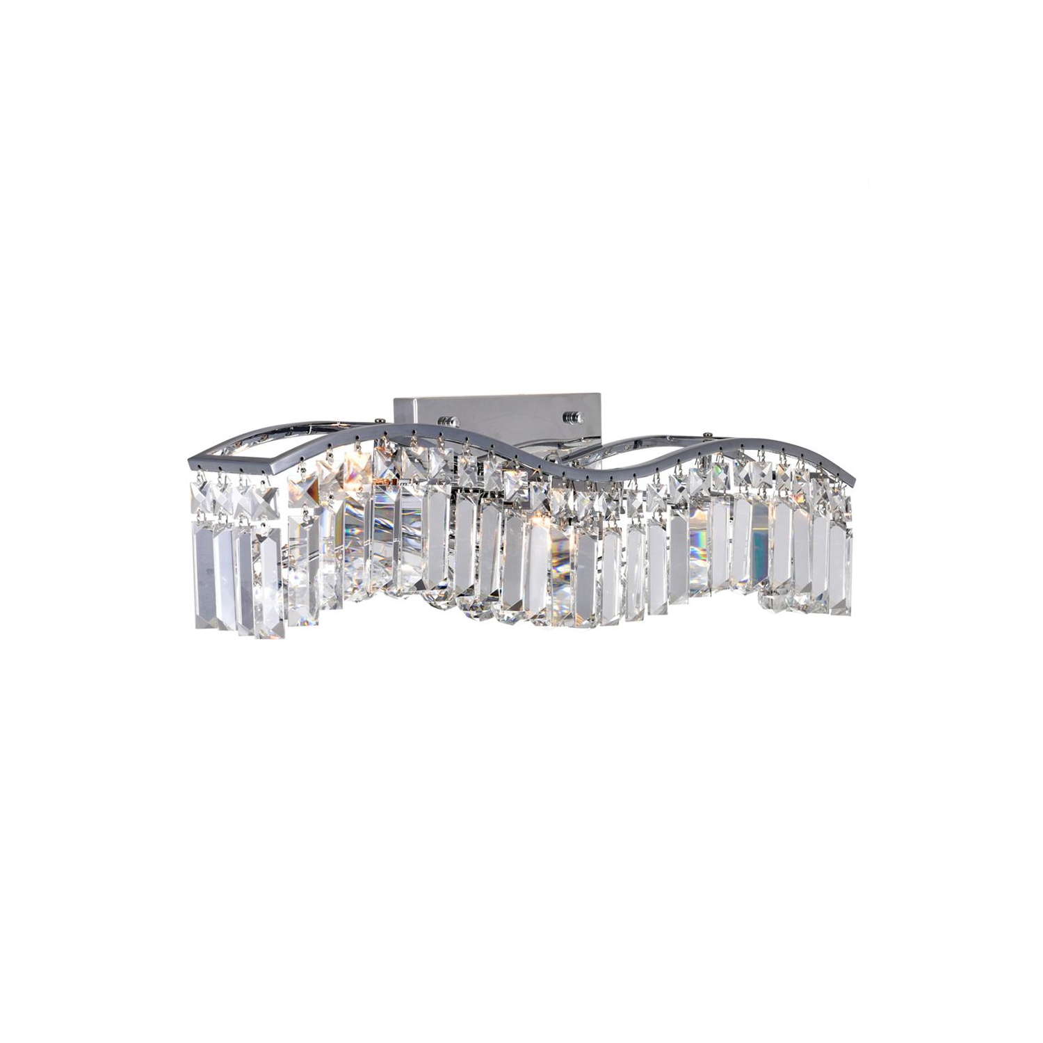 Glamorous 3 Light Vanity Light With Chrome Finish
