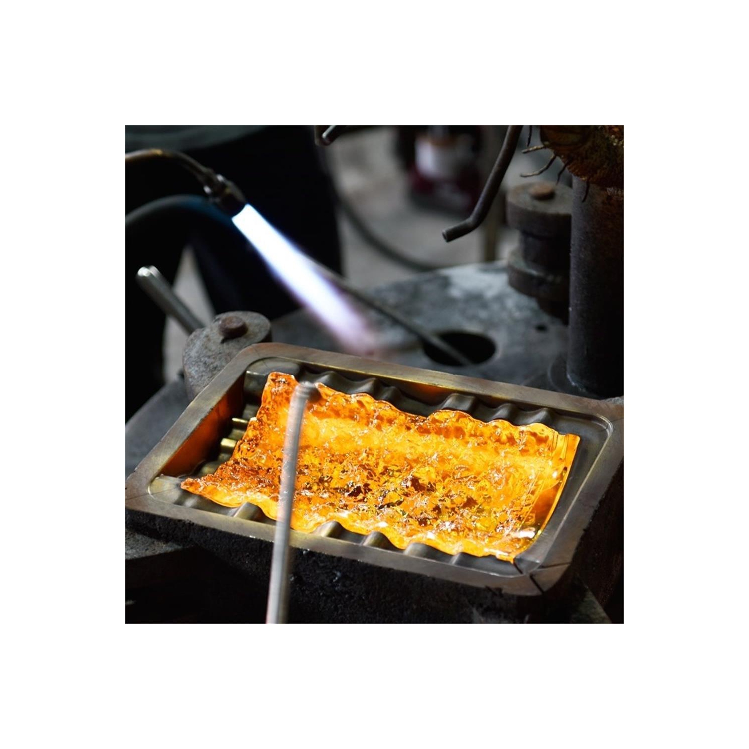 Lava Integrated LED Brass Wall Light