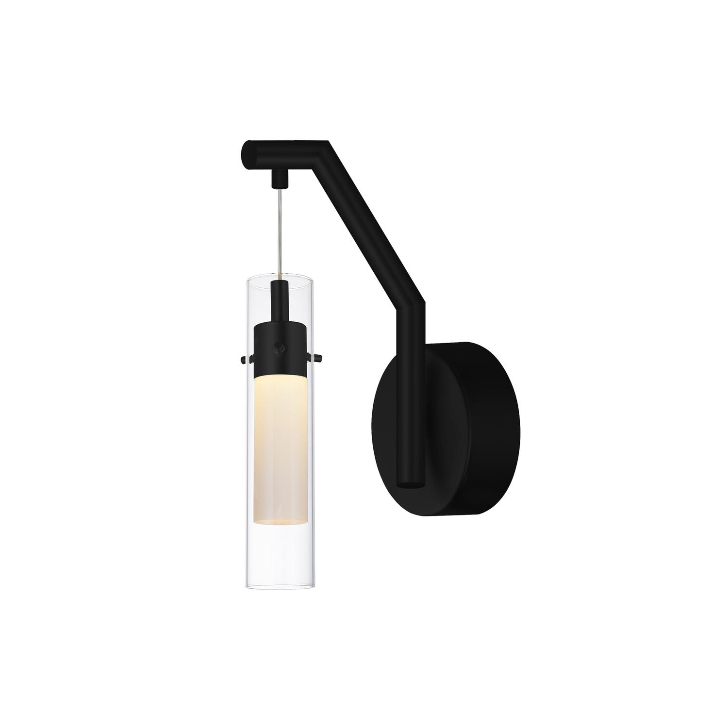 Olinda LED Integrated Black Wall Light