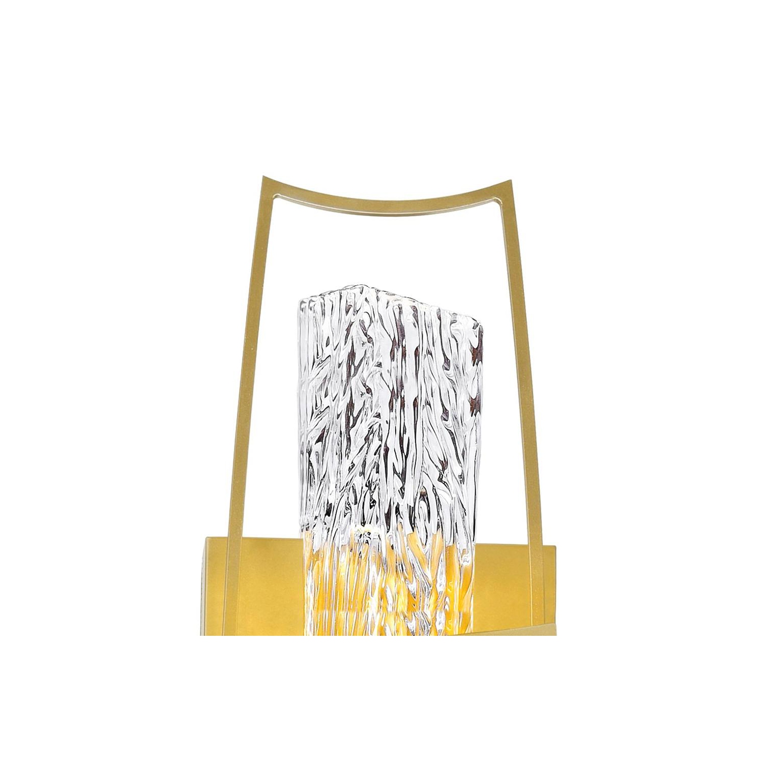 Guadiana 5 in LED Satin Gold Wall Sconce