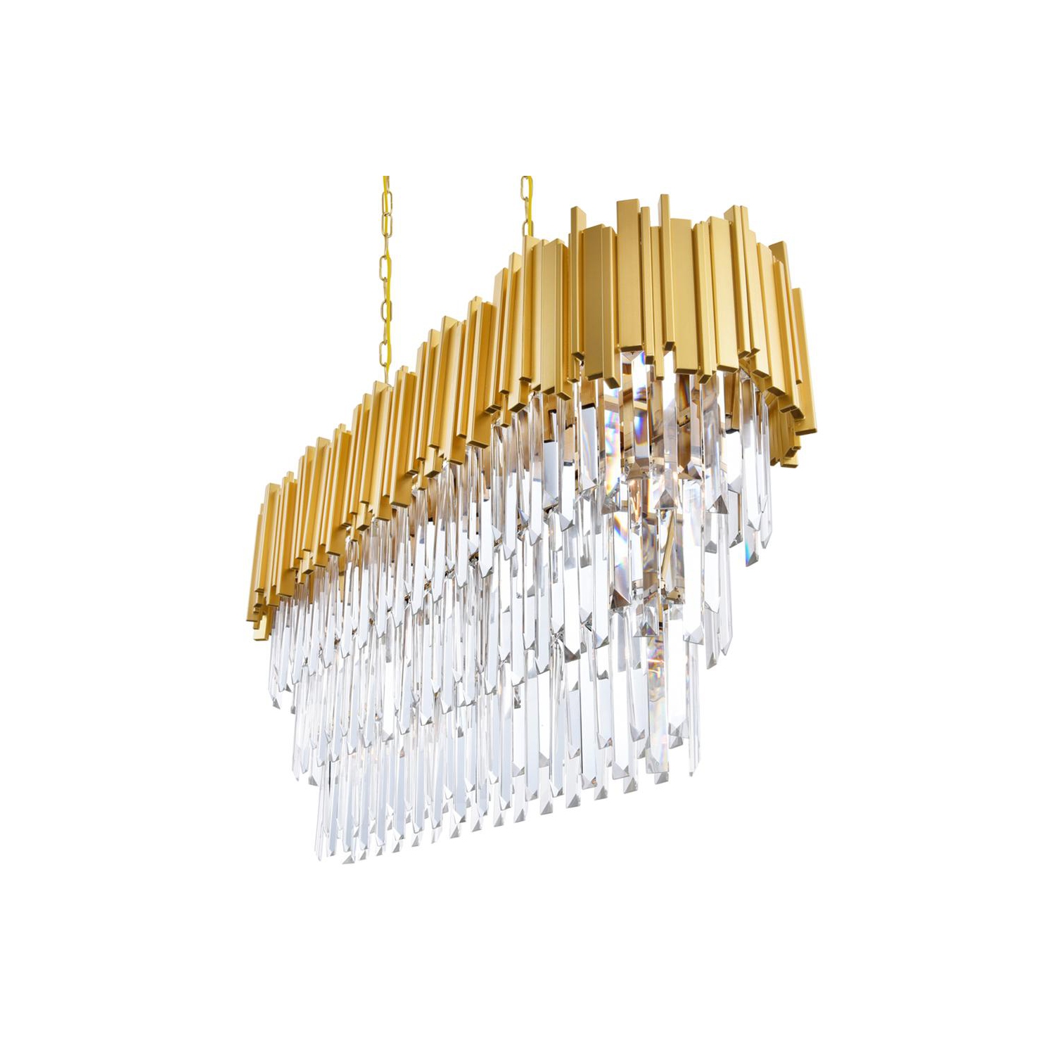 Deco 9 Light Pool Table Light With Medallion Gold Finish