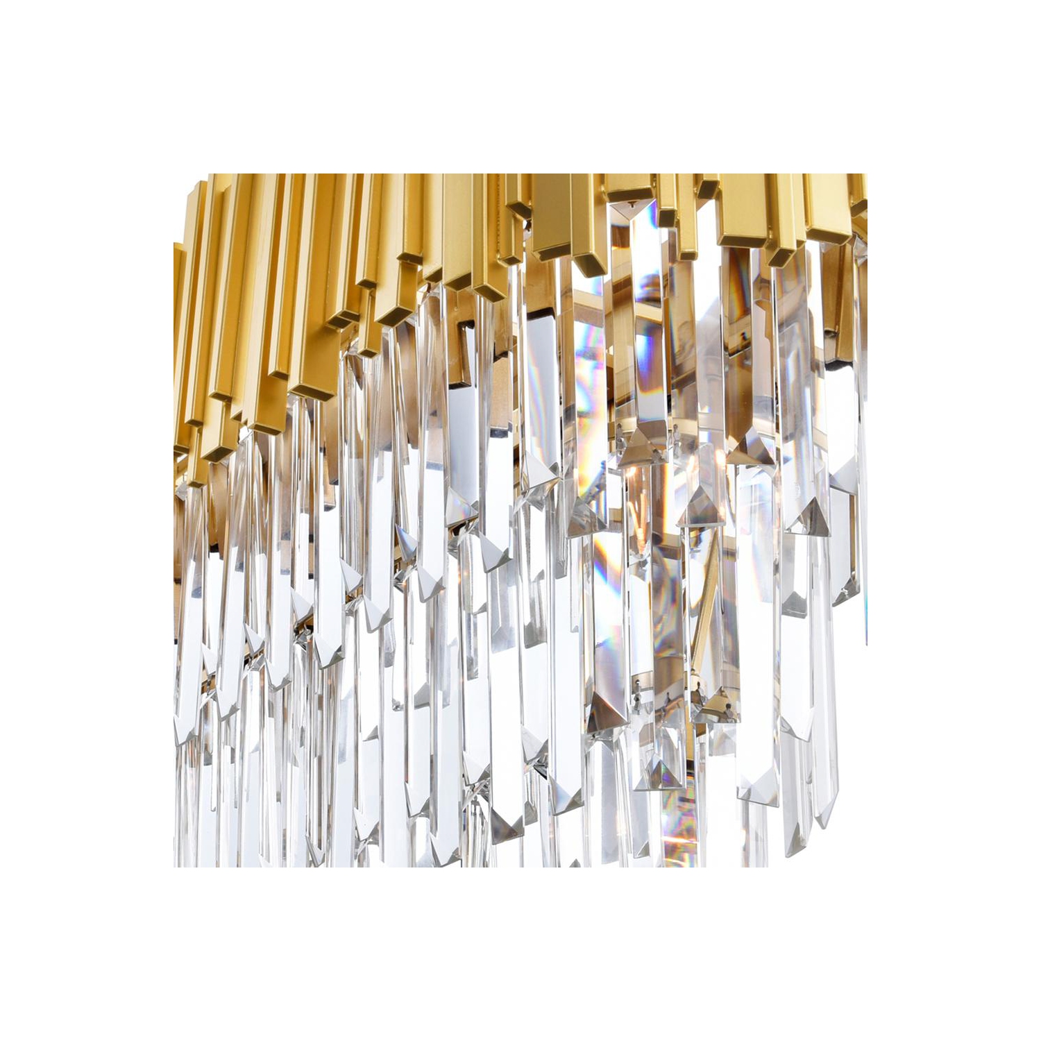 Deco 9 Light Pool Table Light With Medallion Gold Finish