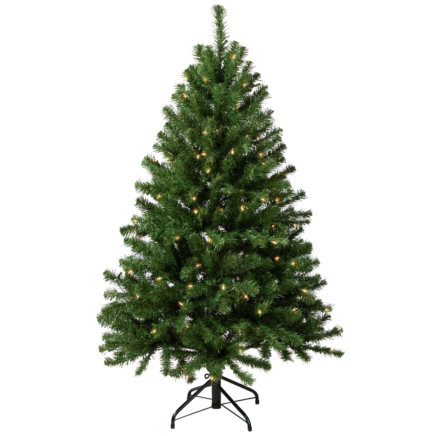 Pre-Lit Pendleton Spruce Full Artificial Christmas Tree - 4.5' - Clear Lights