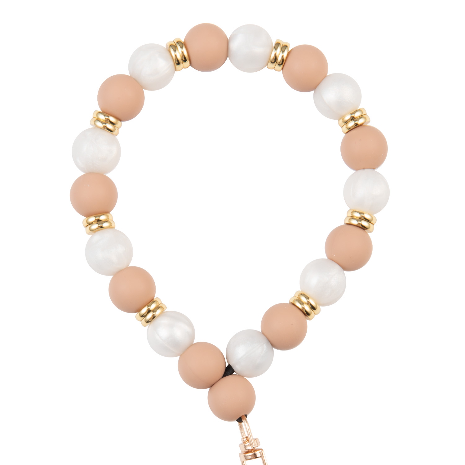 Artikl Silicone Bubble Wristlet Phone Strap - Latte