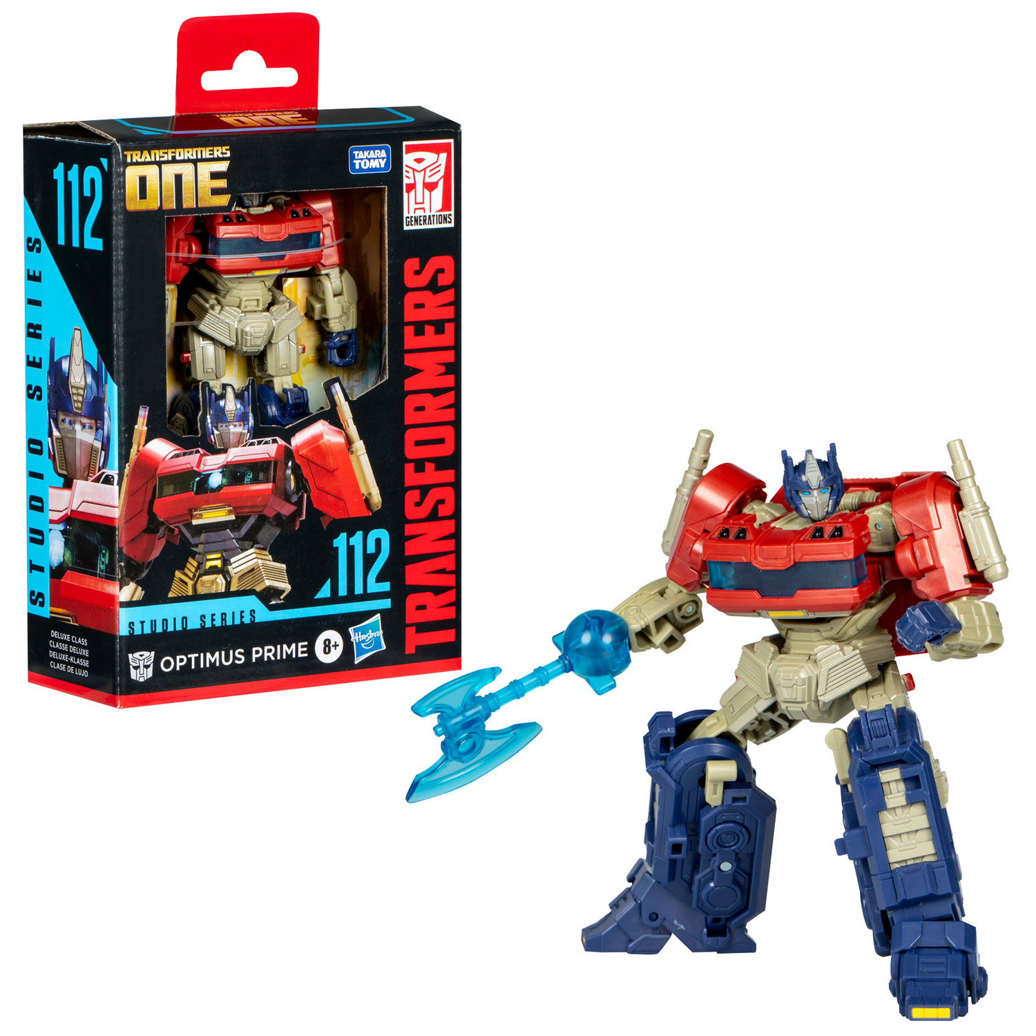 Transformers Studio Series Deluxe de Hasbro - Figurine d'action d'Optimus Prime