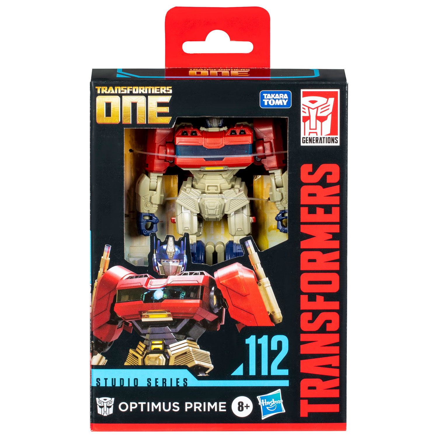Transformers Studio Series Deluxe de Hasbro - Figurine d'action d'Optimus Prime