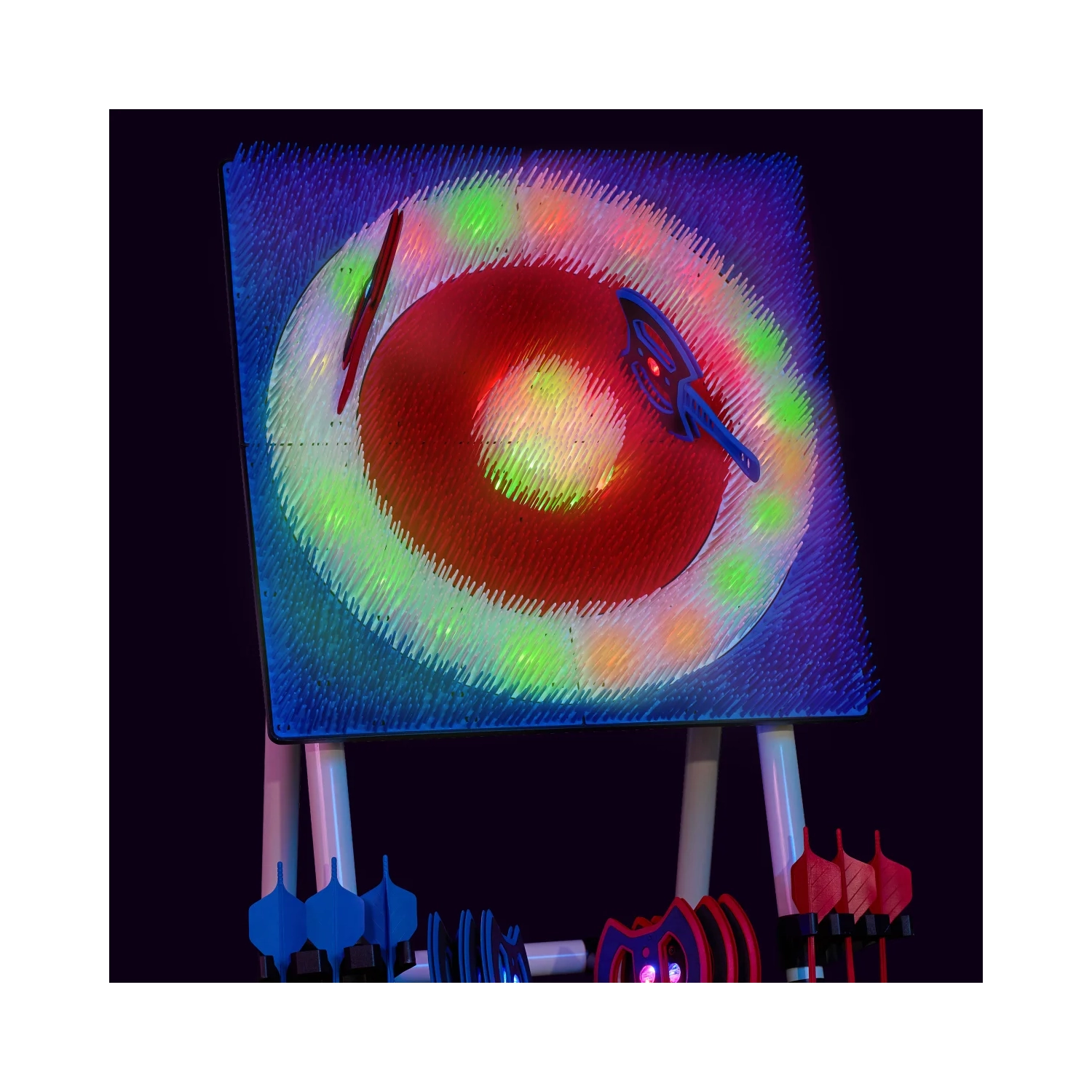 Eastpoint Light-Up Axe Throw Set with Throwing Darts