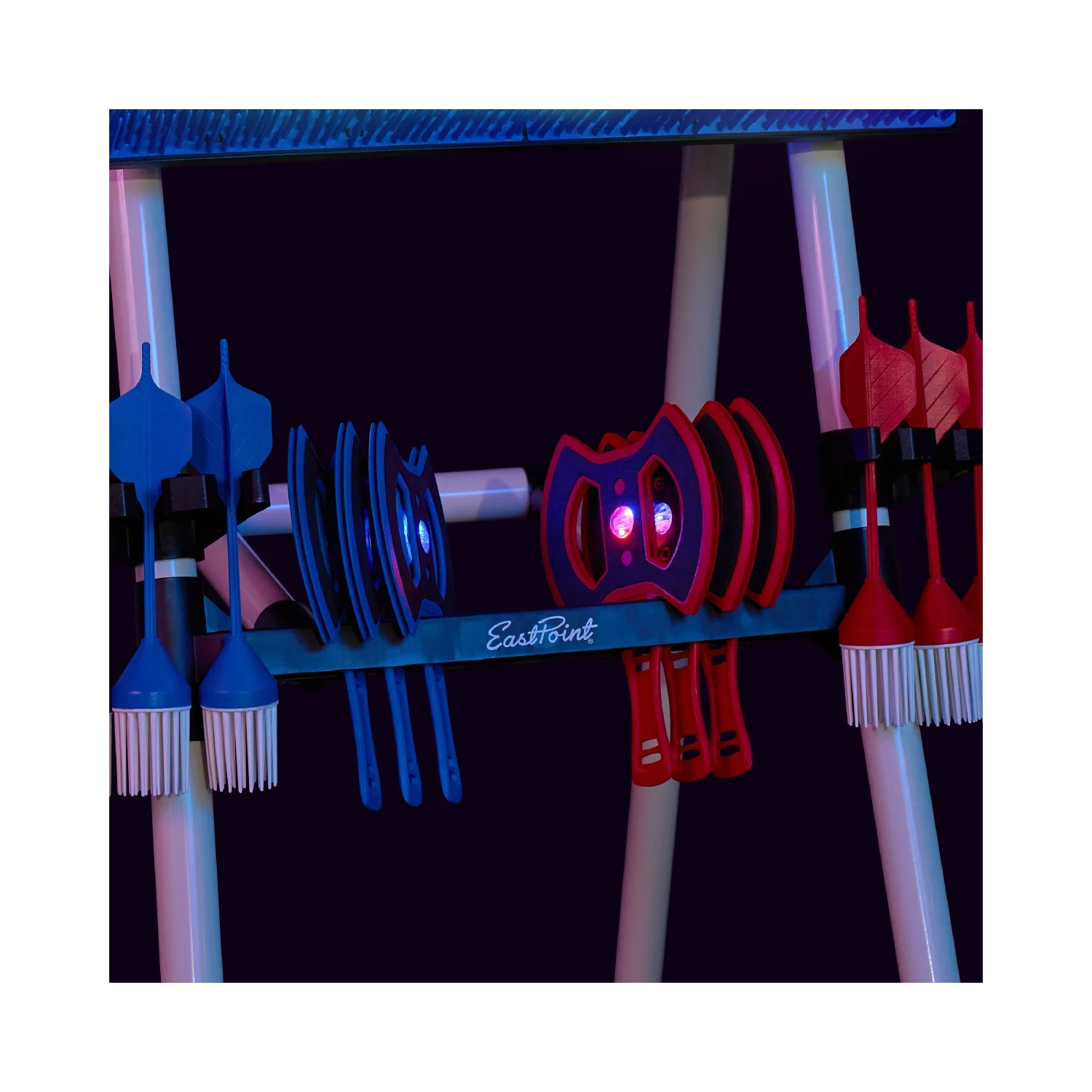 Eastpoint Light-Up Axe Throw Set with Throwing Darts