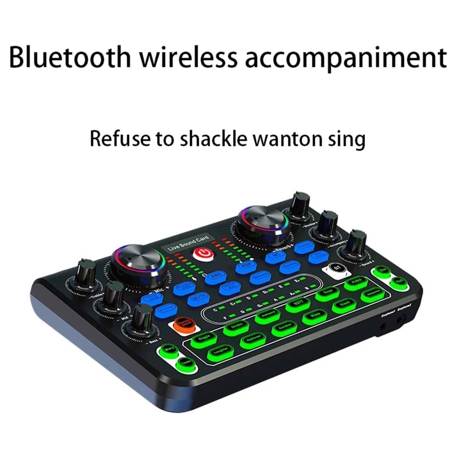 DJ Audio Mixer X60 Sound Card English Version Professional Sound Cards Audio Mixer For Broadcast KTV Singing Live Sound Mixers