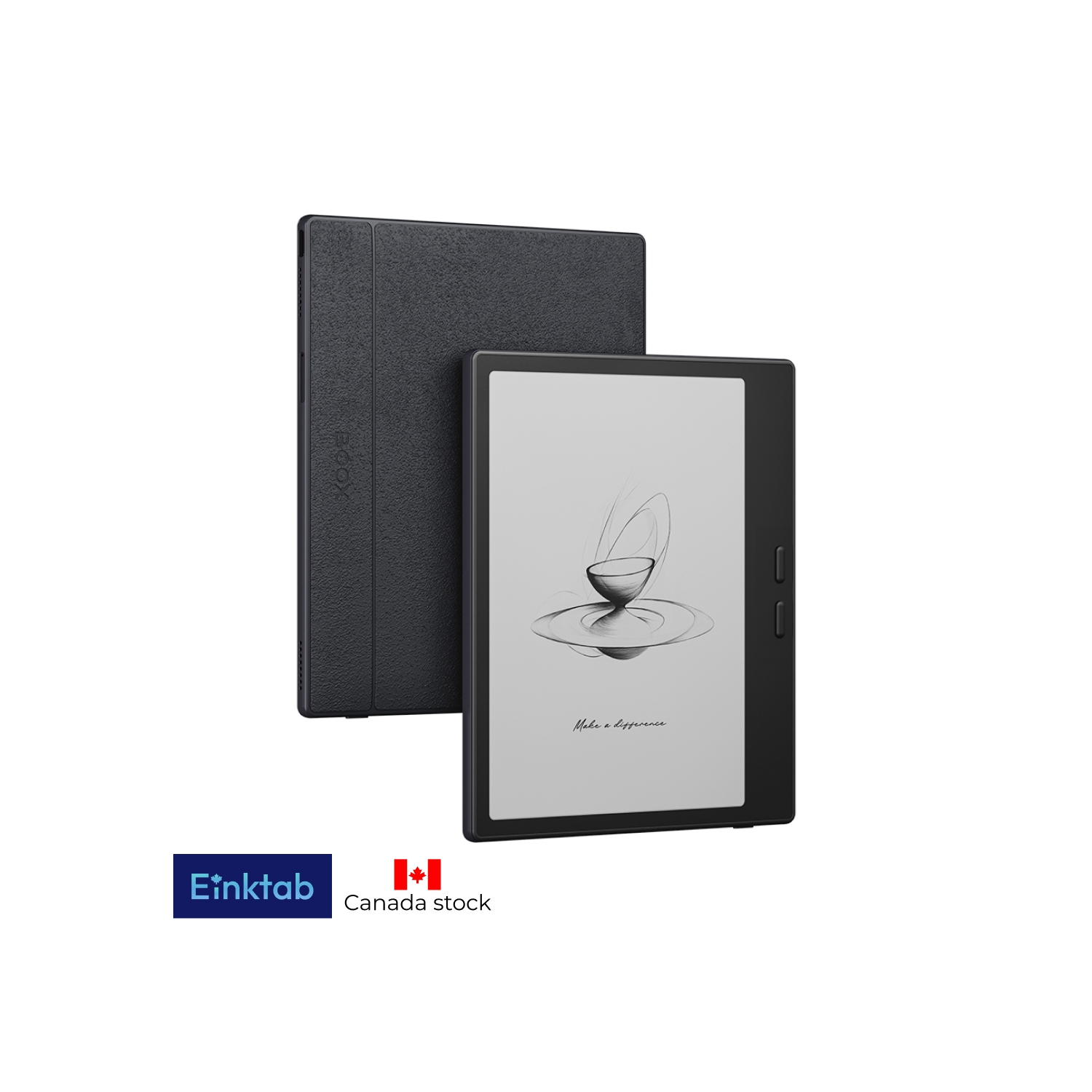 BOOX Go 7 + InkSense Plus Stylus + Beige Magnetic Cover Case with Pen Holder