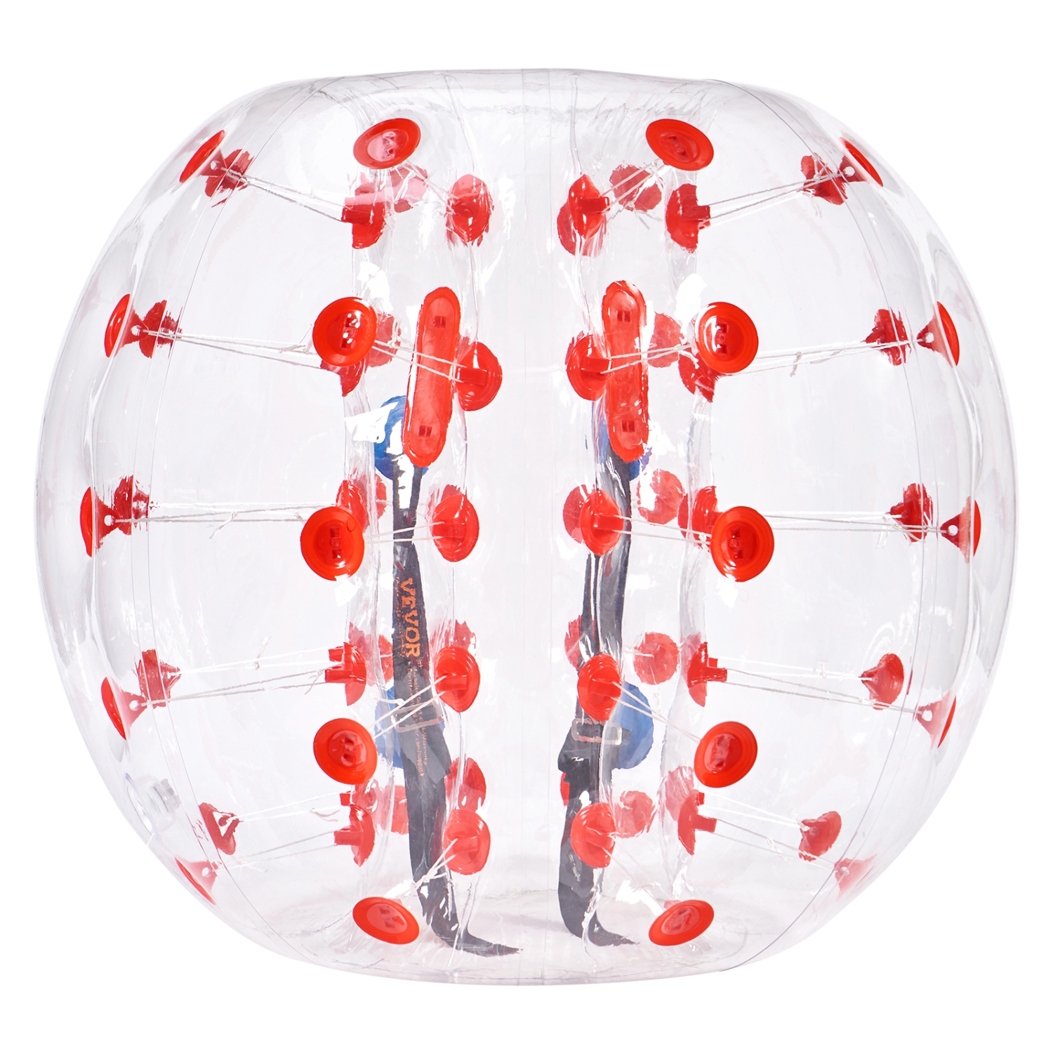 Paquet de 1 balles gonflables VEVOR, 4 pi/1,2&nbsp;M Body Sumo Zorb Balles pour adolescents et adultes, 0,8&nbsp;mm Hamster humain en PVC épais pour