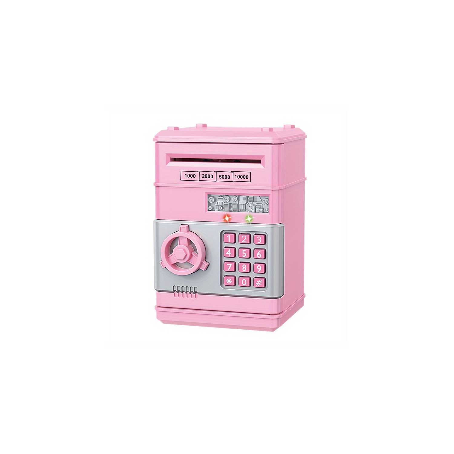 Tirelire électronique du cochon, boîte à billets roulante automatique, cadeau d'anniversaire des fêtes pour garçons et filles