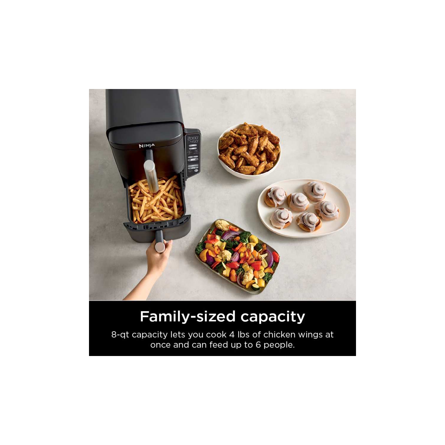 Refurbished - Ninja DoubleStack 2-Basket Air Fryer