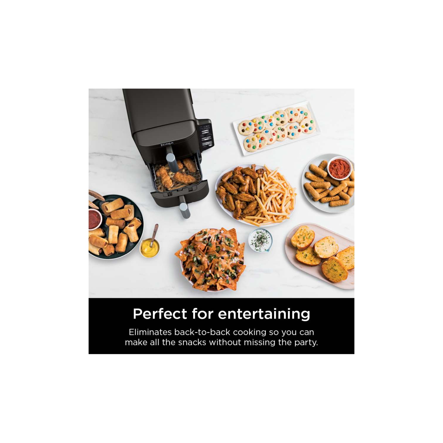 Refurbished - Ninja DoubleStack 2-Basket Air Fryer