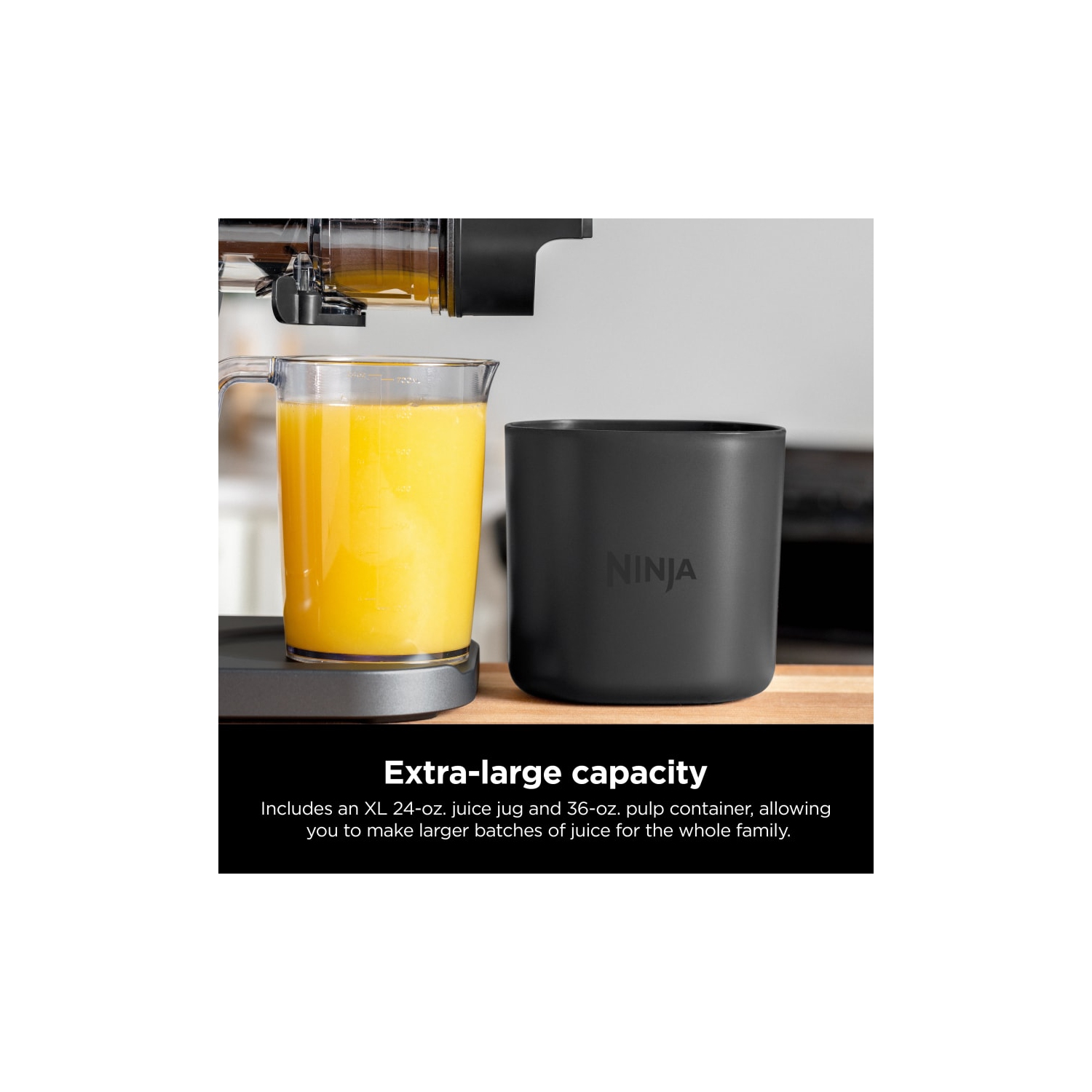 Refurbished - Ninja NEVERCLOG™ Cold Press Juicer JC155