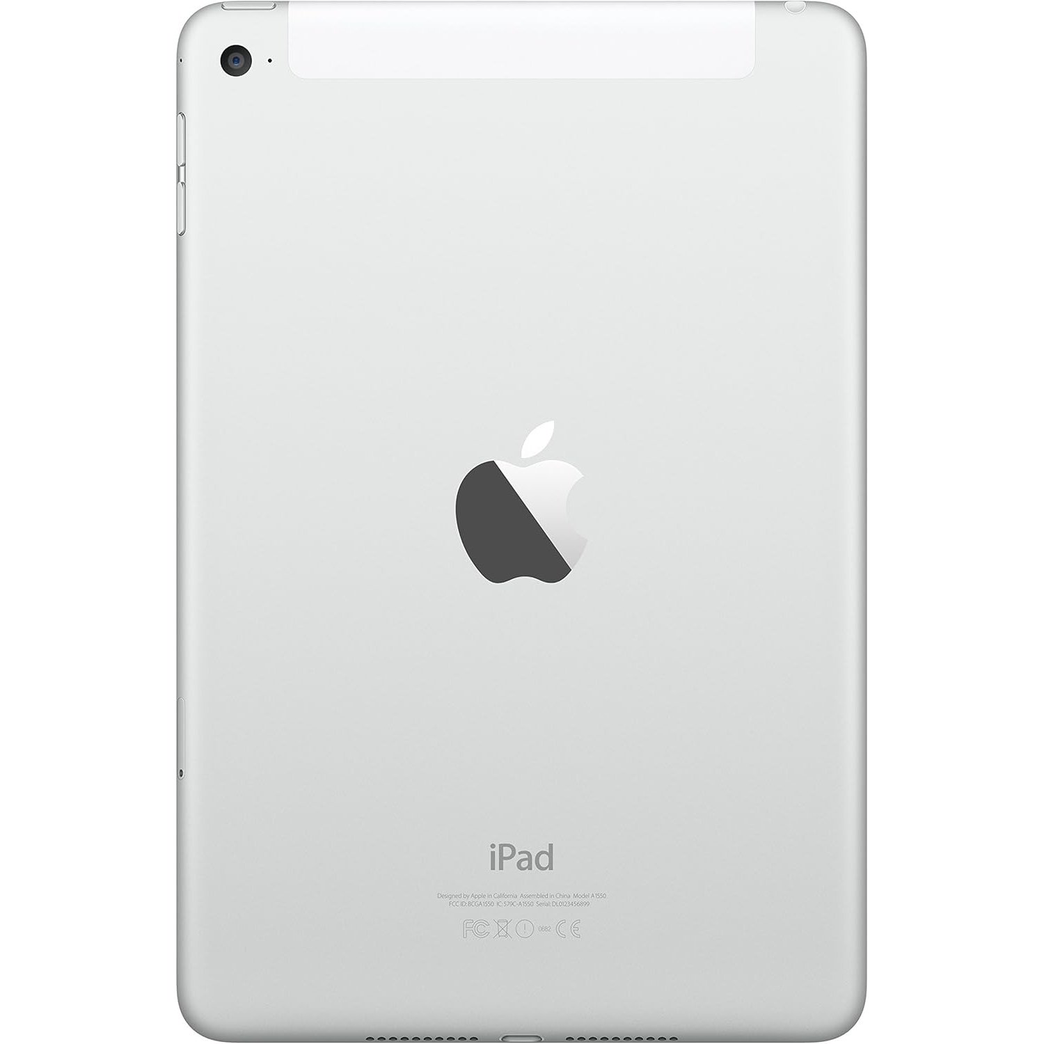 IPad mini 4 - 128&nbsp;Go - Argenté - Wi-Fi + cellulaire - Remis à neuf