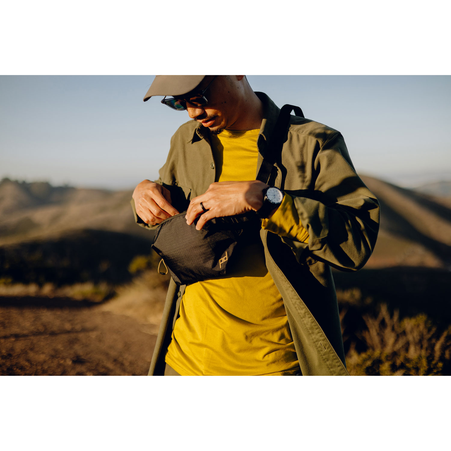 Sac à bandoulière de plein air de 2 l pour caméscope de Peak Design - Noir