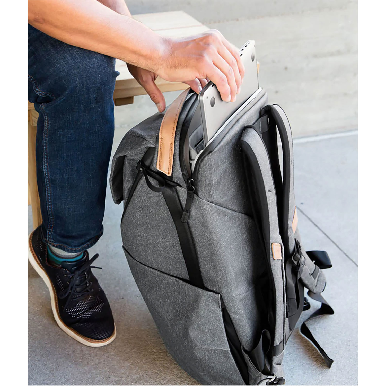 Sac à dos en nylon de 20 l pour caméscope Everyday V2 de Peak Design - Anthracite