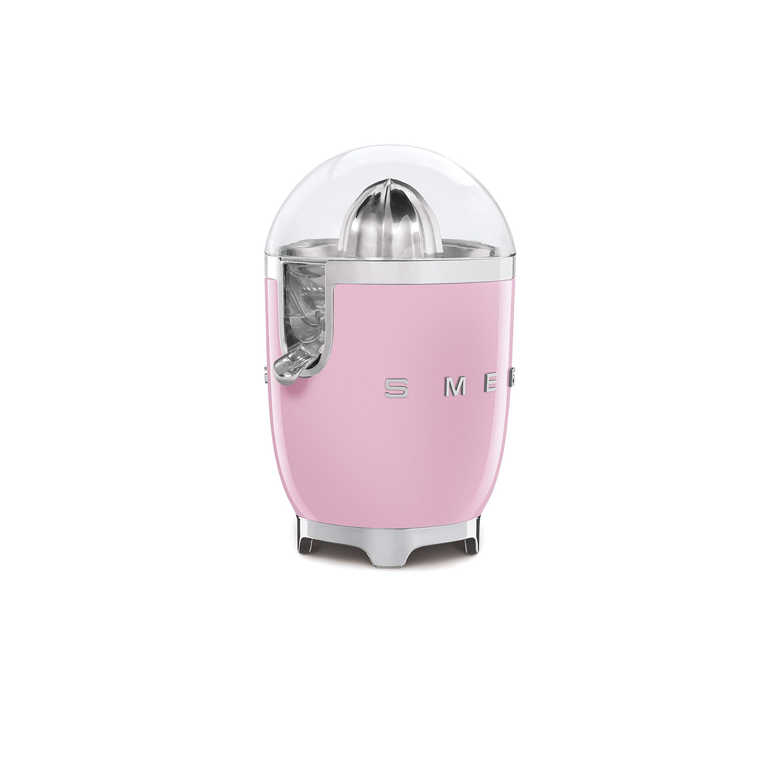 Boîte ouverte - Presse-agrumes style années 50 CJF11PKUS de Smeg - Rose