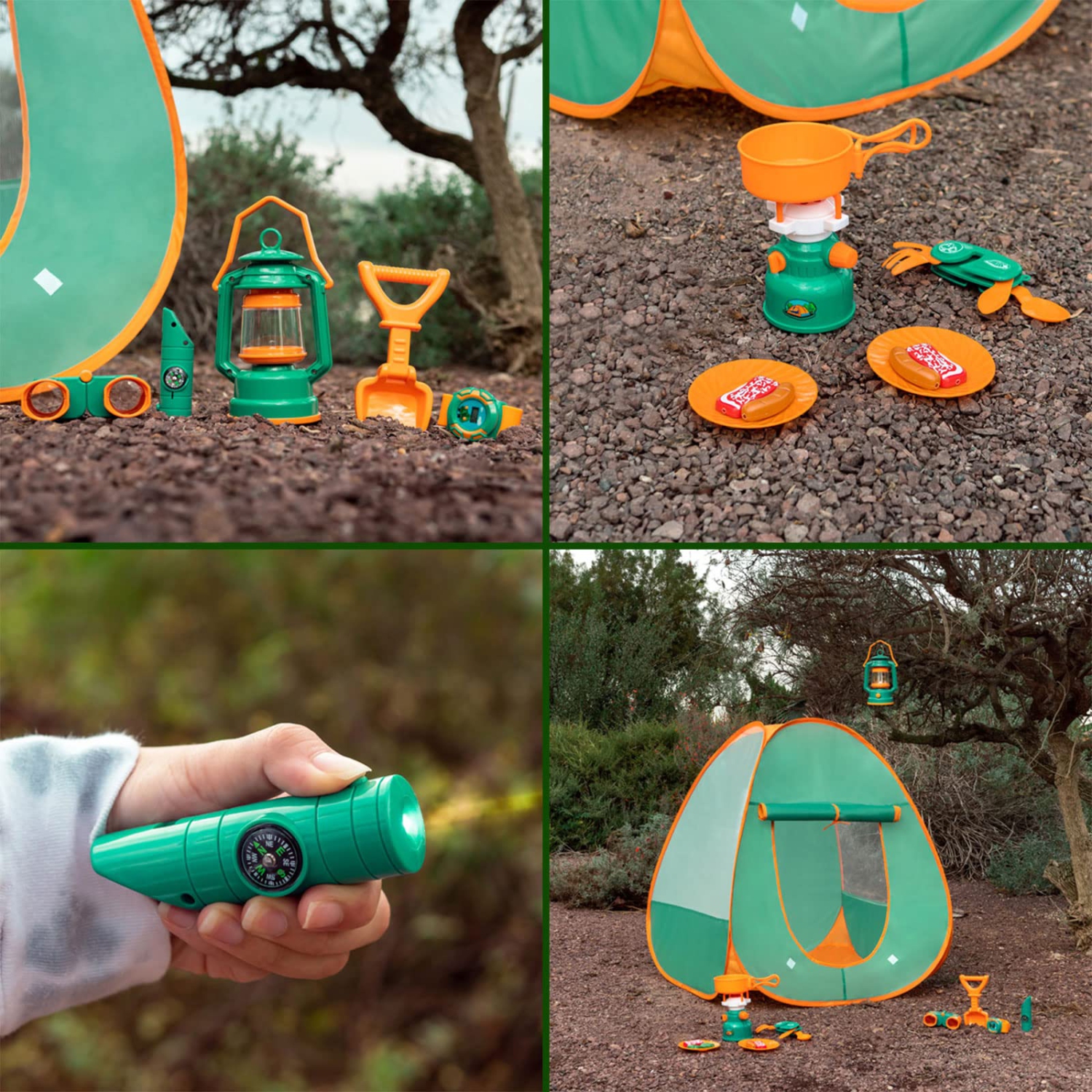 Boys’ and Girls’ Camping Equipment Sets, Outdoor Game Tents, Camping Tool Sets – Science and Educational Toys