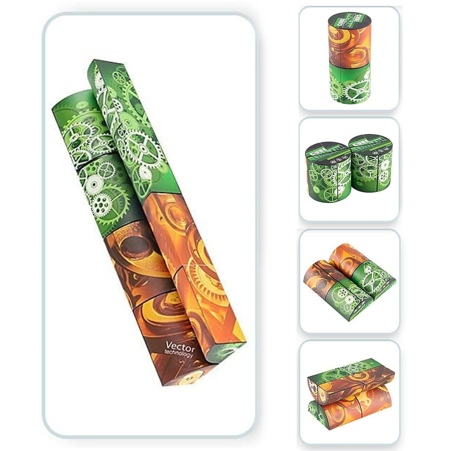 Magic Star Cube: Magic Puzzle Cube Set, Deformable Geometric 3D Puzzle Toy, Educational Toys for Boys and Girls