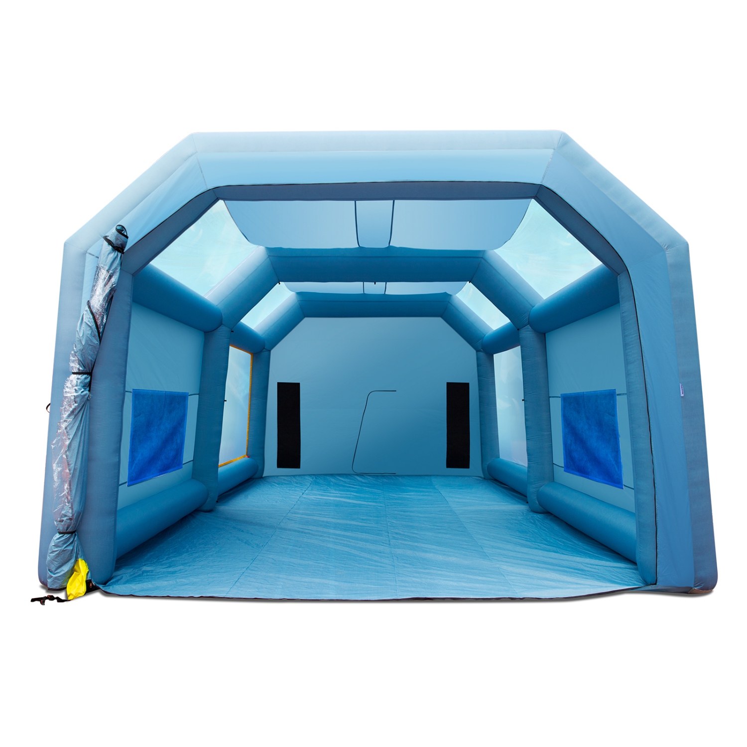 Cabine de peinture gonflable de 20 x 13 pi VEVOR, cabine de pulvérisation gonflable, tente à cabine de vaporisation 950&nbsp;W+1100&nbsp;W très