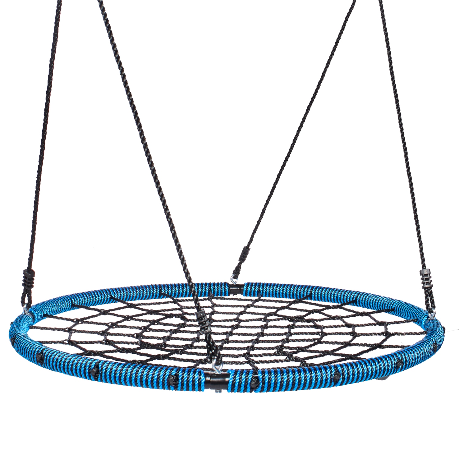 VEVOR 40 Inch Spider Web Saucer Swing, Round Swings for Kids Outdoor, 750lbs Weight Capacity Saucer Tree Swing, Stable Woven Rope Swing Seat with