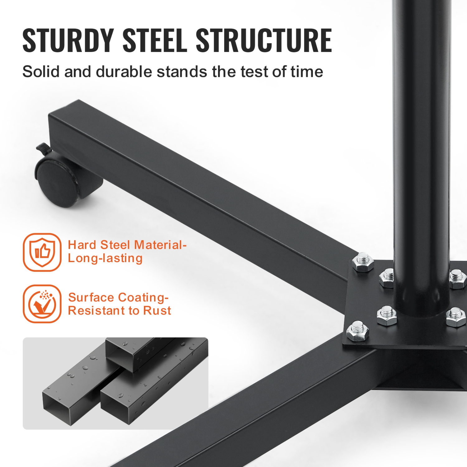 VEVOR 16x16 inch Pro Flash Dryer, Upgrade 1800W Electrical Control Box Flash Dryer with Height Adjustable Stand, 360° Rotation, X-Shaped Base, Steel