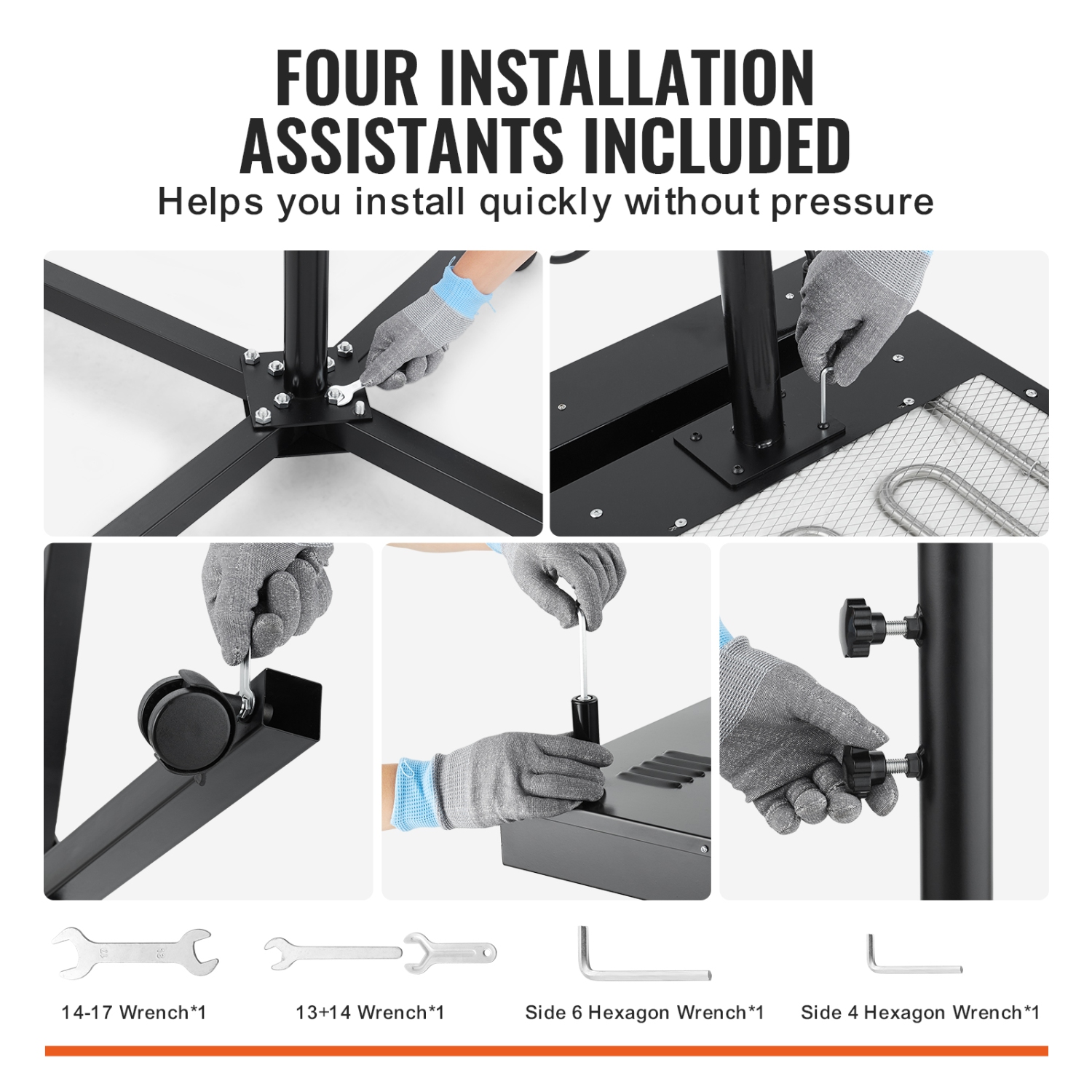 VEVOR 16x16 inch Pro Flash Dryer, Upgrade 1800W Electrical Control Box Flash Dryer with Height Adjustable Stand, 360° Rotation, X-Shaped Base, Steel