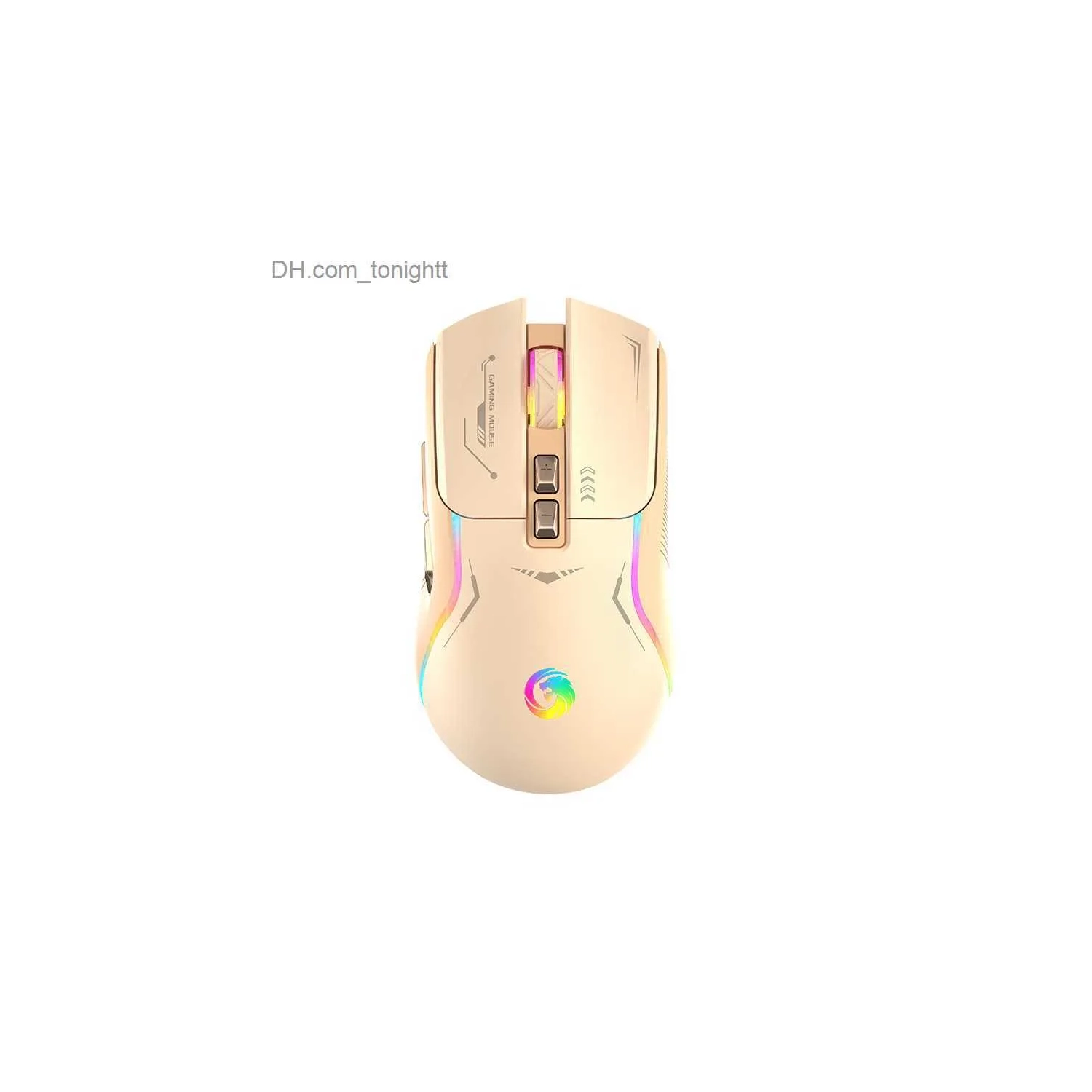 Illuminated Gaming Mouse - 6 Programmable Buttons, RGB Lighting, Ergonomic Design, Suitable for Office and Esports, Suitable for PC, Laptop, Desktop