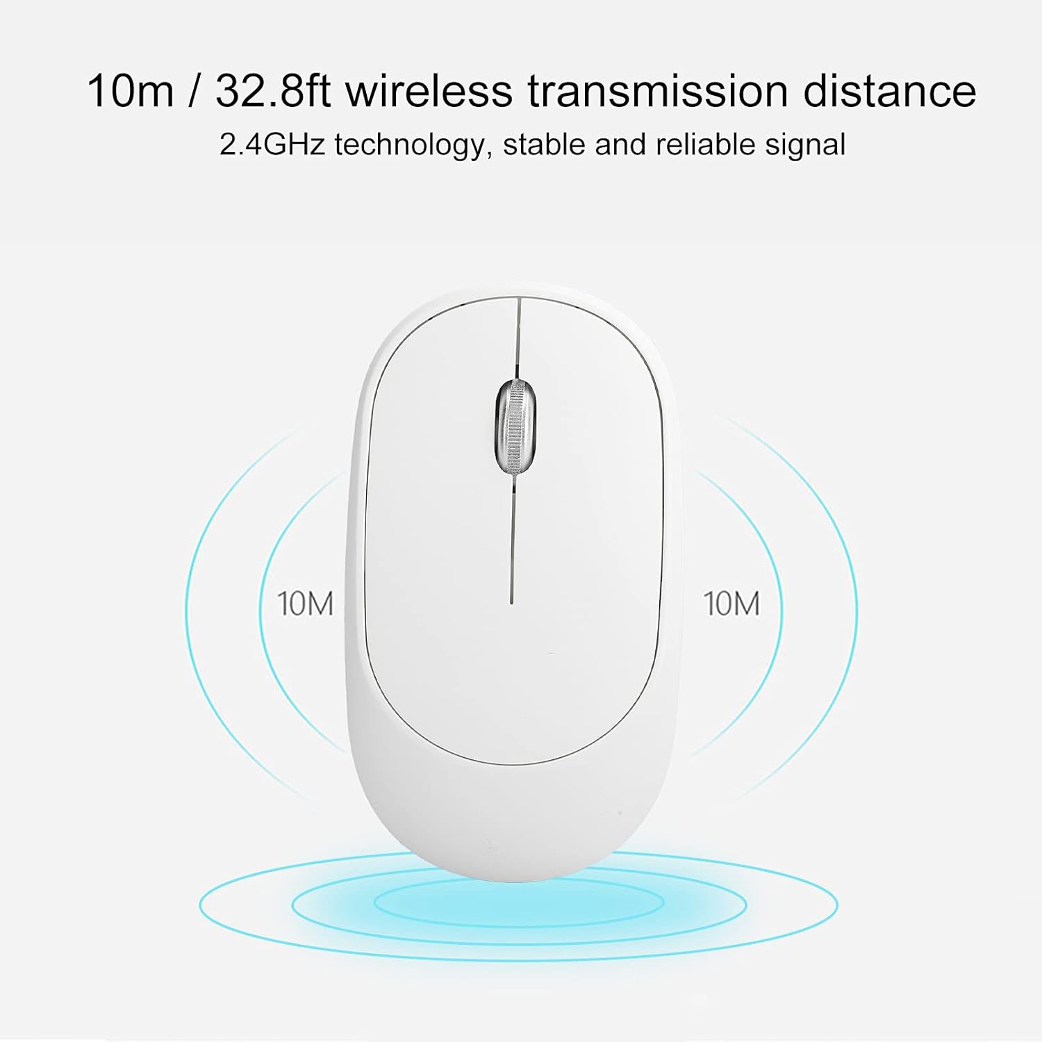 Bluetooth dual-mode wireless mouse, charging and silent, computer notebook office game luminous wireless mouse