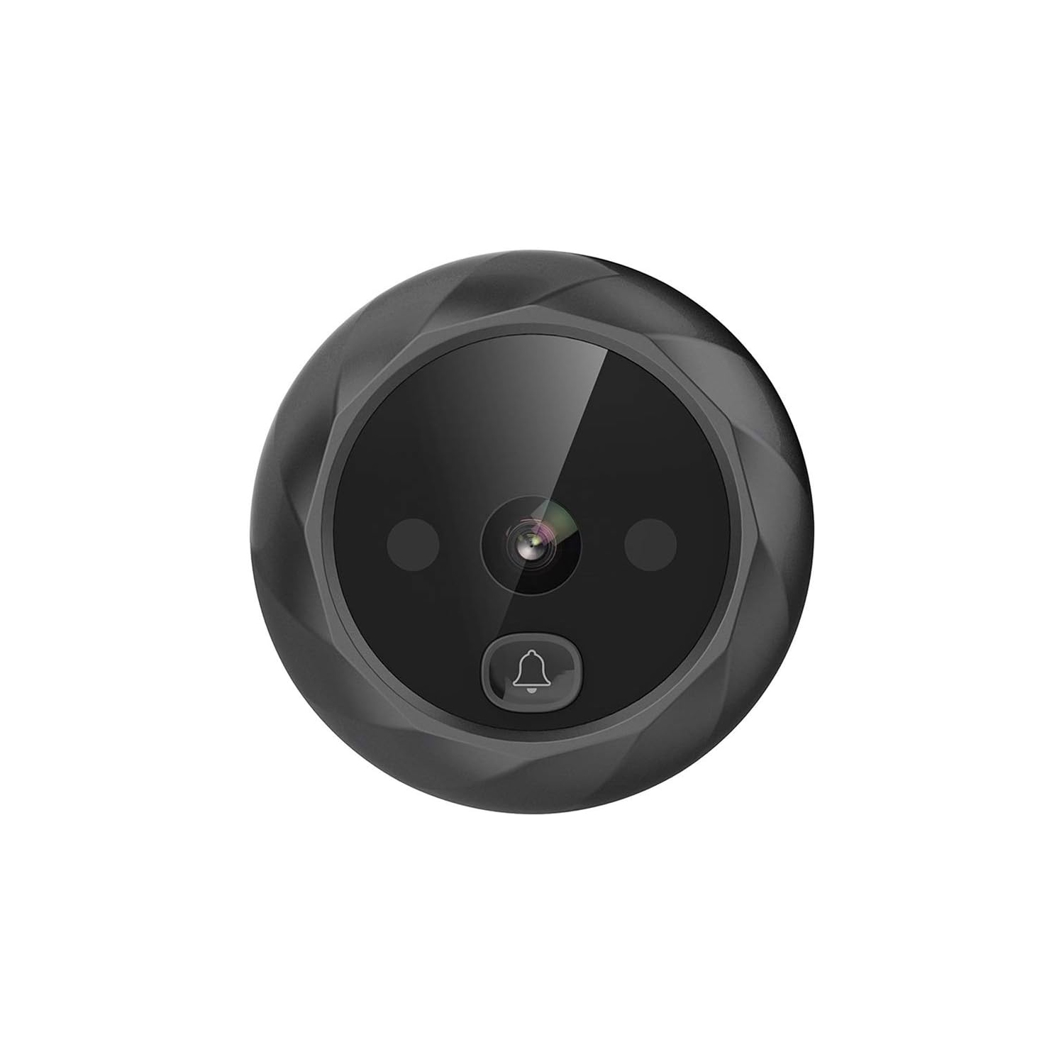 Doorbell Door Hole Camera WiFi HD 2.4 Inch Home Video Cat Eye Doorbell Voice Phone Intercom Video