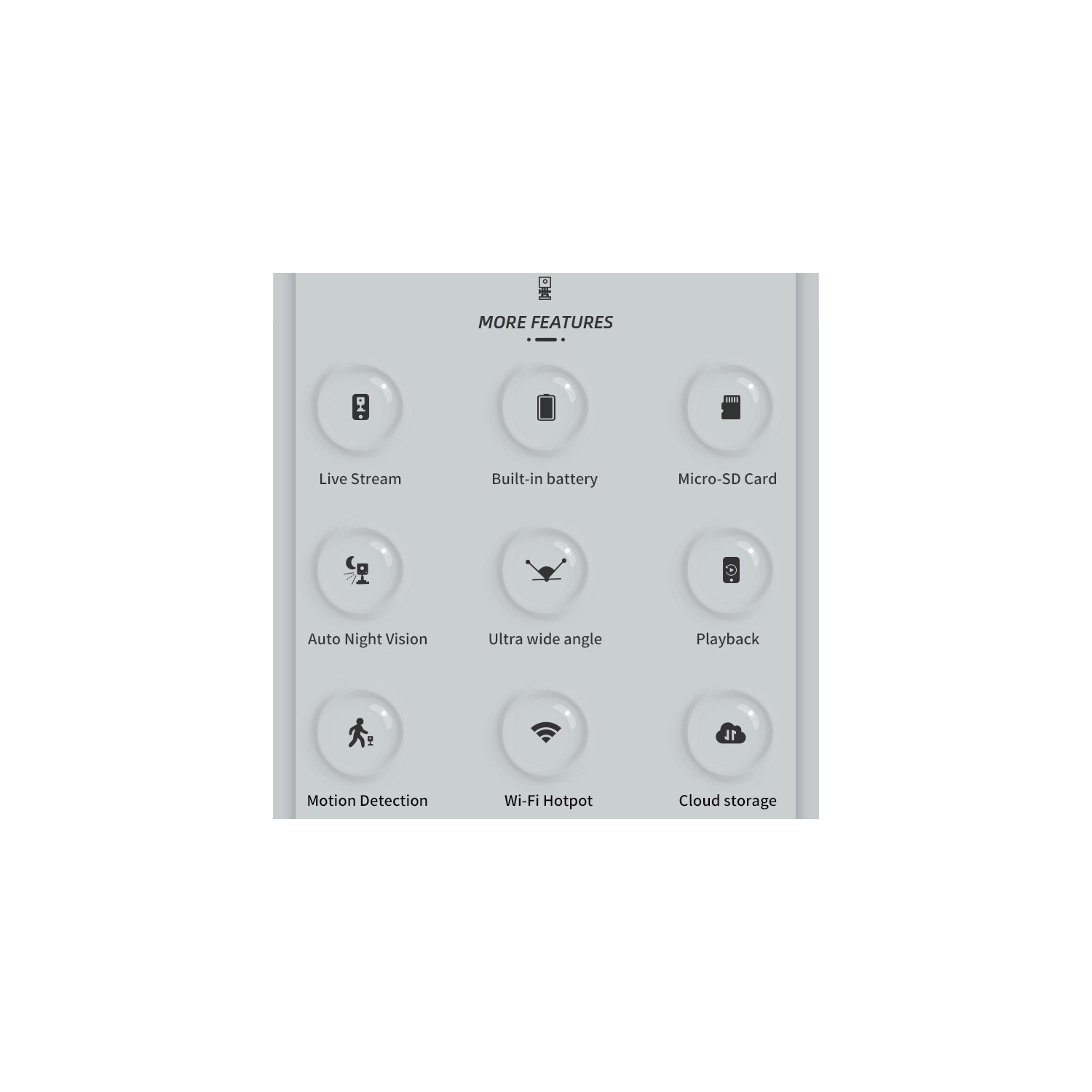 Caméra sans fil à faible puissance 1080P Enregistreur grand-angle avec support, mini caméra à batterie faible puissance