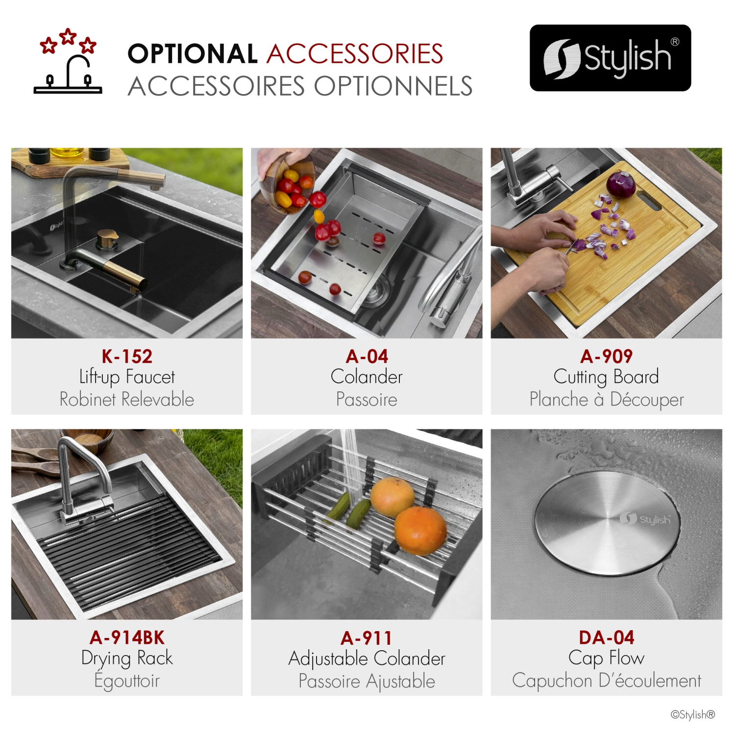 Concealed Dual-Mount Stainless Steel Utility Sink – 20-Inch, 1-Hole Prep Sink with Dura-Tek