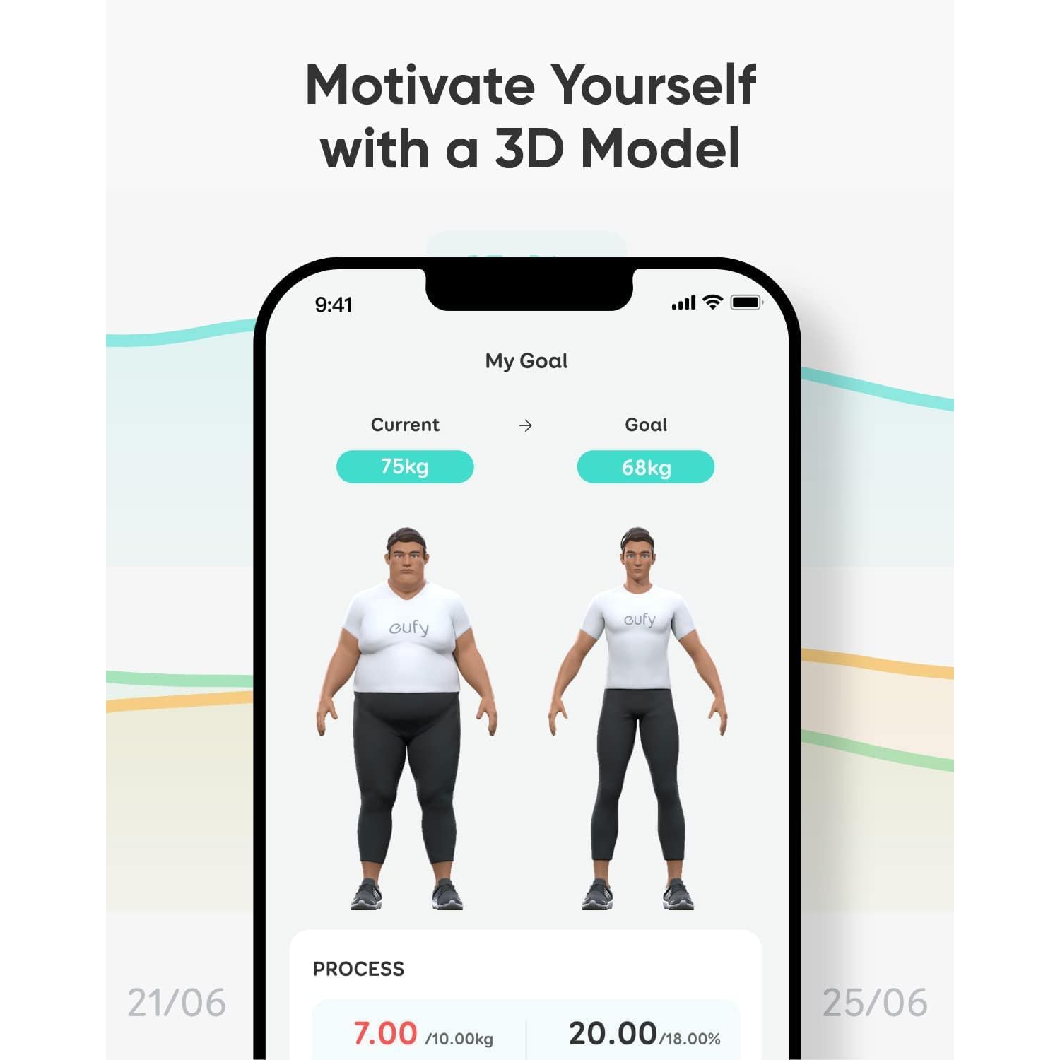 eufy by Anker Wi-Fi Fitness Tracking Smart Scale P3, 16-Measurement Bluetooth Weight Scale with Heart Rate, BMI, and 3D Virtual Body Mode