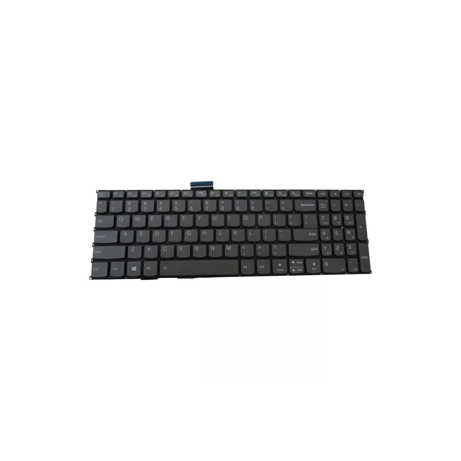 LIXSUNTEK NON-Backlit US Keyboard For Lenovo Flex 5-15ARE05 5-15ALC05 5-15IIL05 5-15ITL05 IdeaPad 1 15ALC7 15AMN7 15IAU7 15IGL7 15IRU7 1-15ADA7 15IJL7 Yoga Slim 7-15IMH05 7-15ITL05