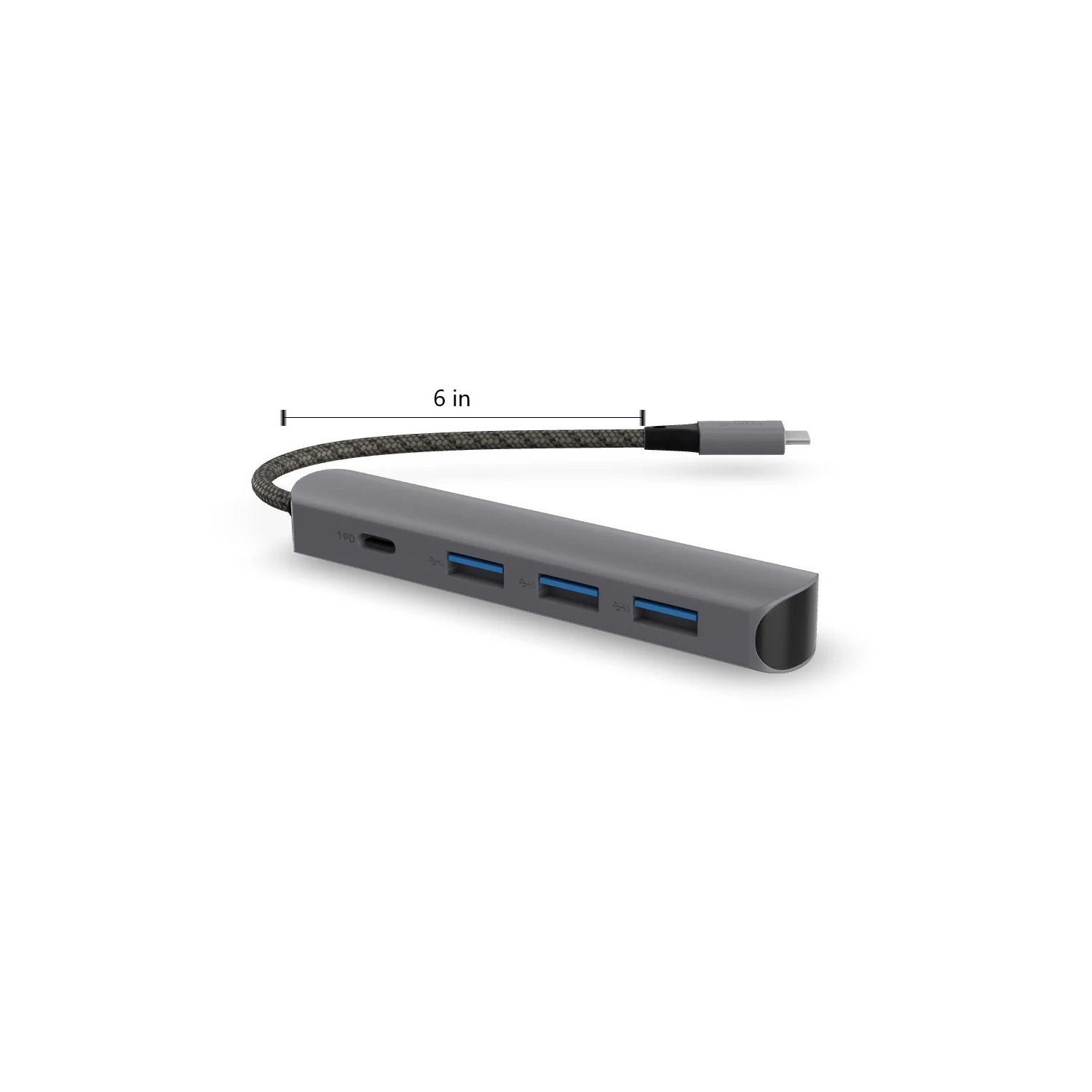 Bluediamond Slim 4-in-1 USB-C Expansion Hub + PD